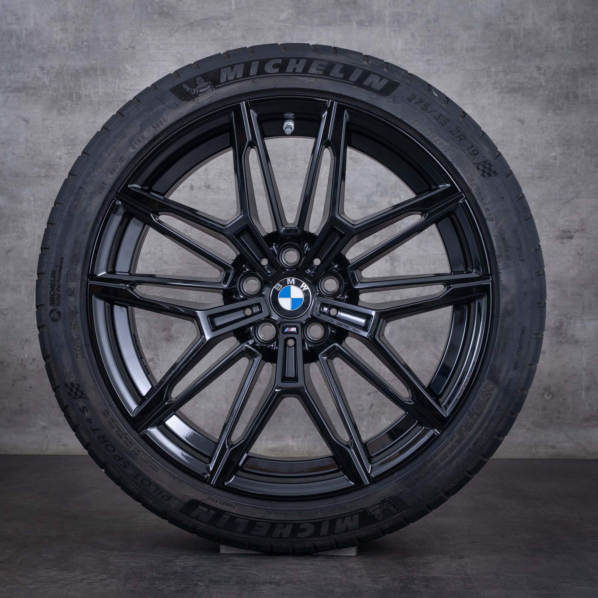 Original BMW M2 M3 M4 Felgen 19 20 Zoll G87 G80 G81 G82 G83 Sommerräder Styling 930 M 7882869 7882870 schwarz glanz
