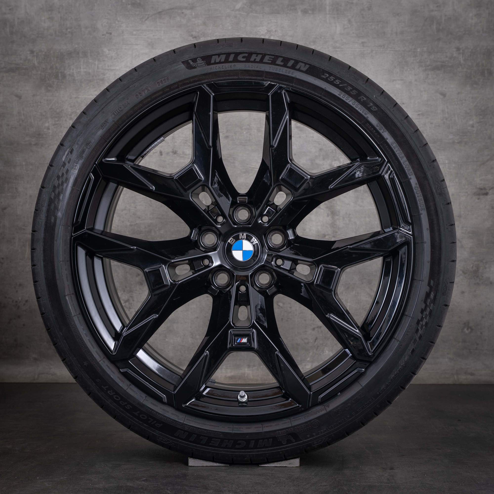 Original BMW 2er 3er 4er Felgen 19 Zoll G20 G21 G22 G23 G42 Sommerräder Styling 995 M 5A64B57 5A64B58 jet black uni - Rad 3 von 4