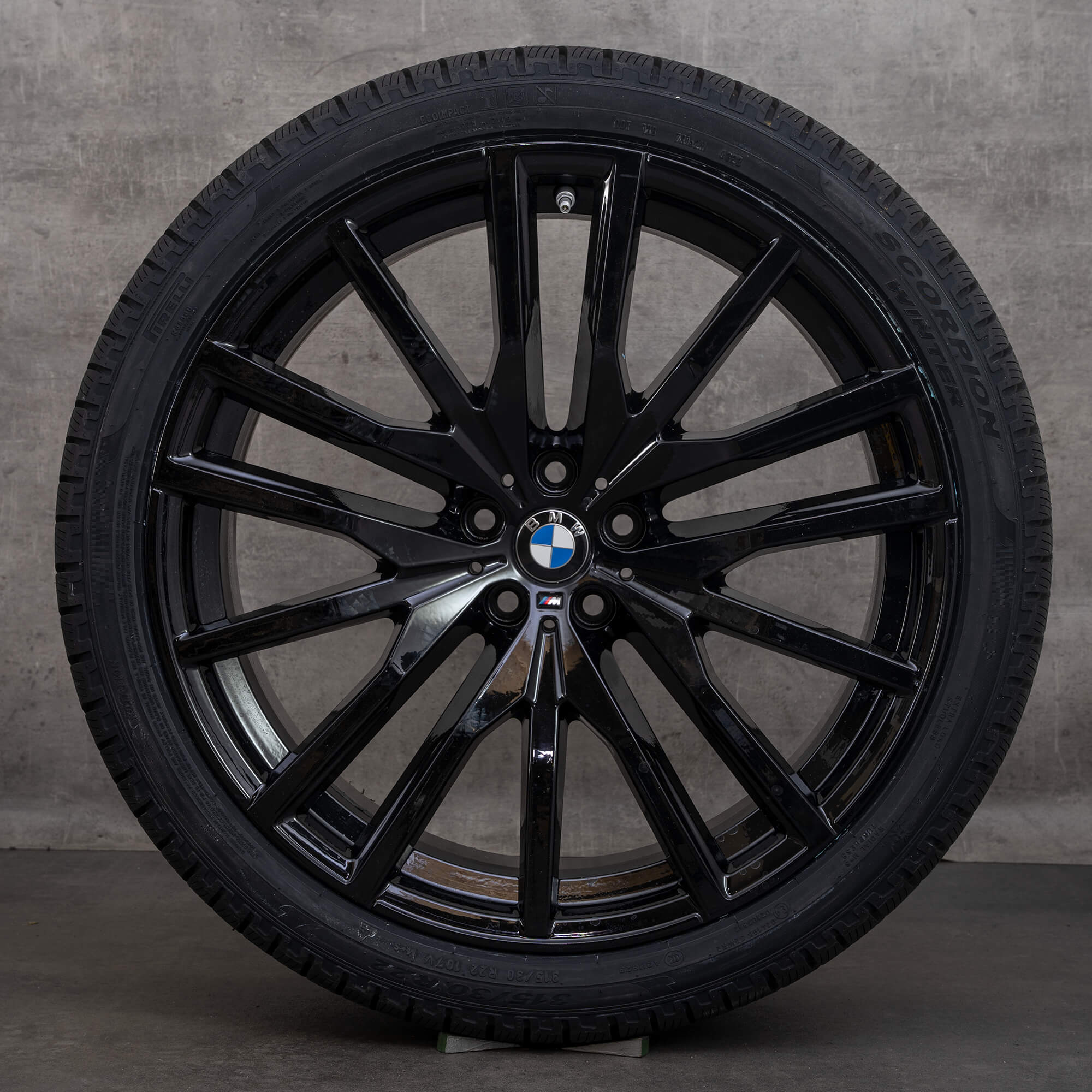 BMW 22 pouces X5 G05 X6 G06 Styling M742 pneus d'hiver roues 9882610 9882611