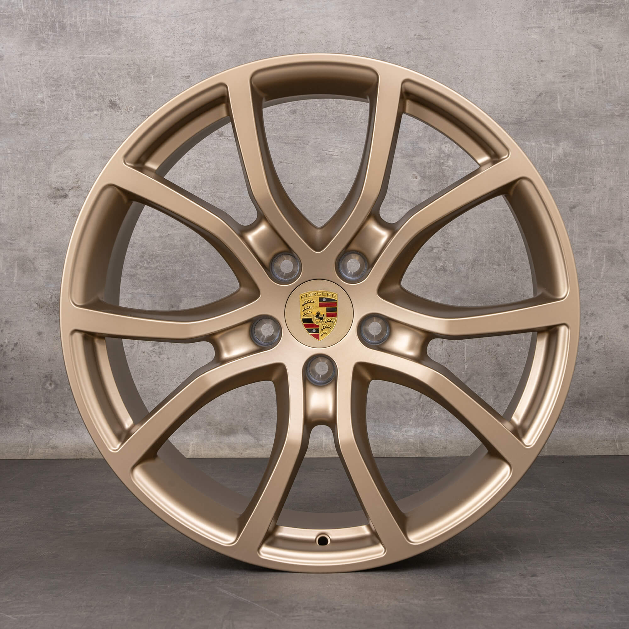 Jantes d'origine Porsche Cayenne 9YA 21 pouces 9Y0601025DB 9Y0601025DC neodyme mat NEUF