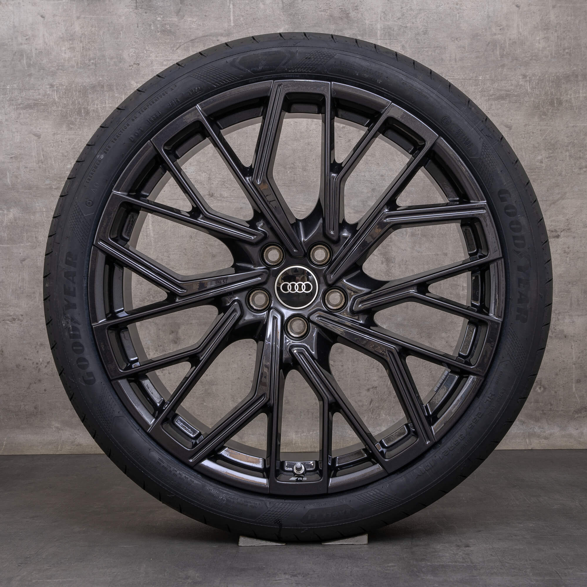 Jantes Genuínas Audi A6 S6 21 polegadas 4K 4P C8 C9 jantes de verão 4P0601025R titânio brilho NOVO
