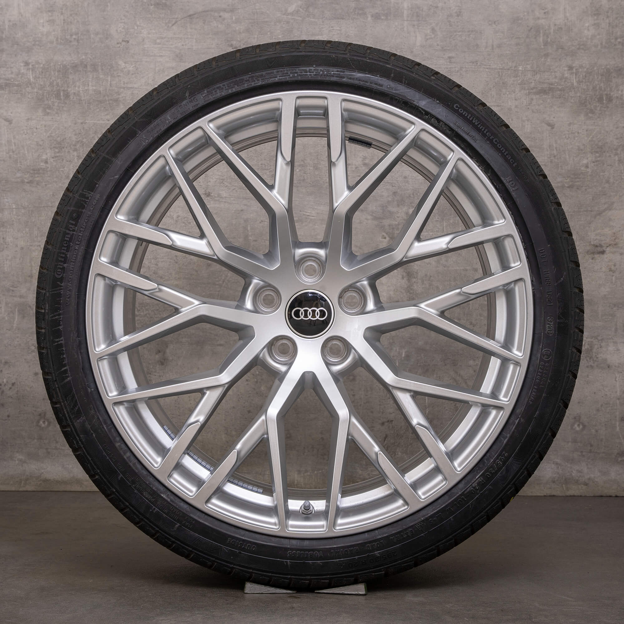 Original Audi R8 Winterräder 20 Zoll 4S Felgen 4S0601025G silber NEU