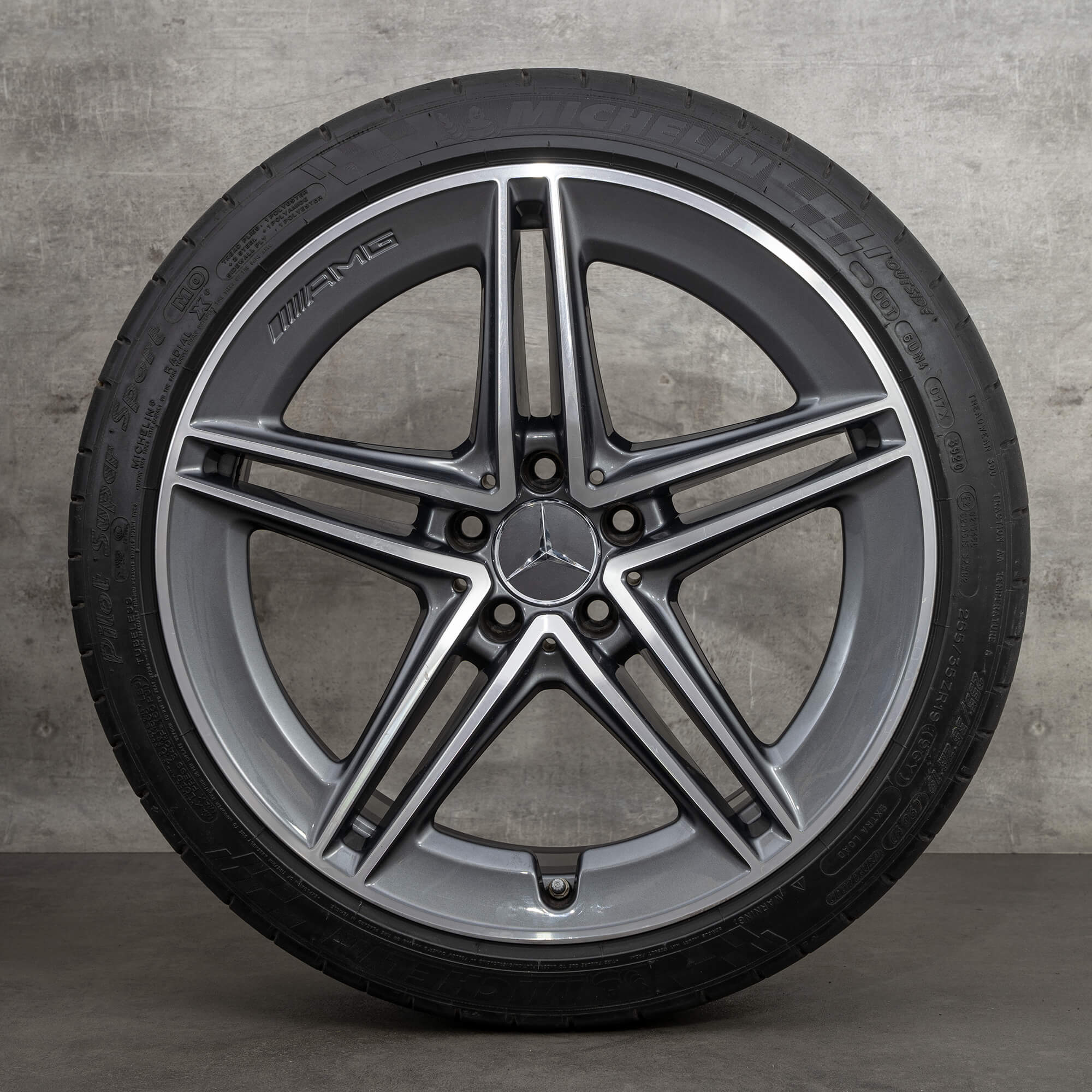 Jantes Mercedes Benz 19 pouces AMG C63 C63S C205 A205 Cabrio Coupé roues été