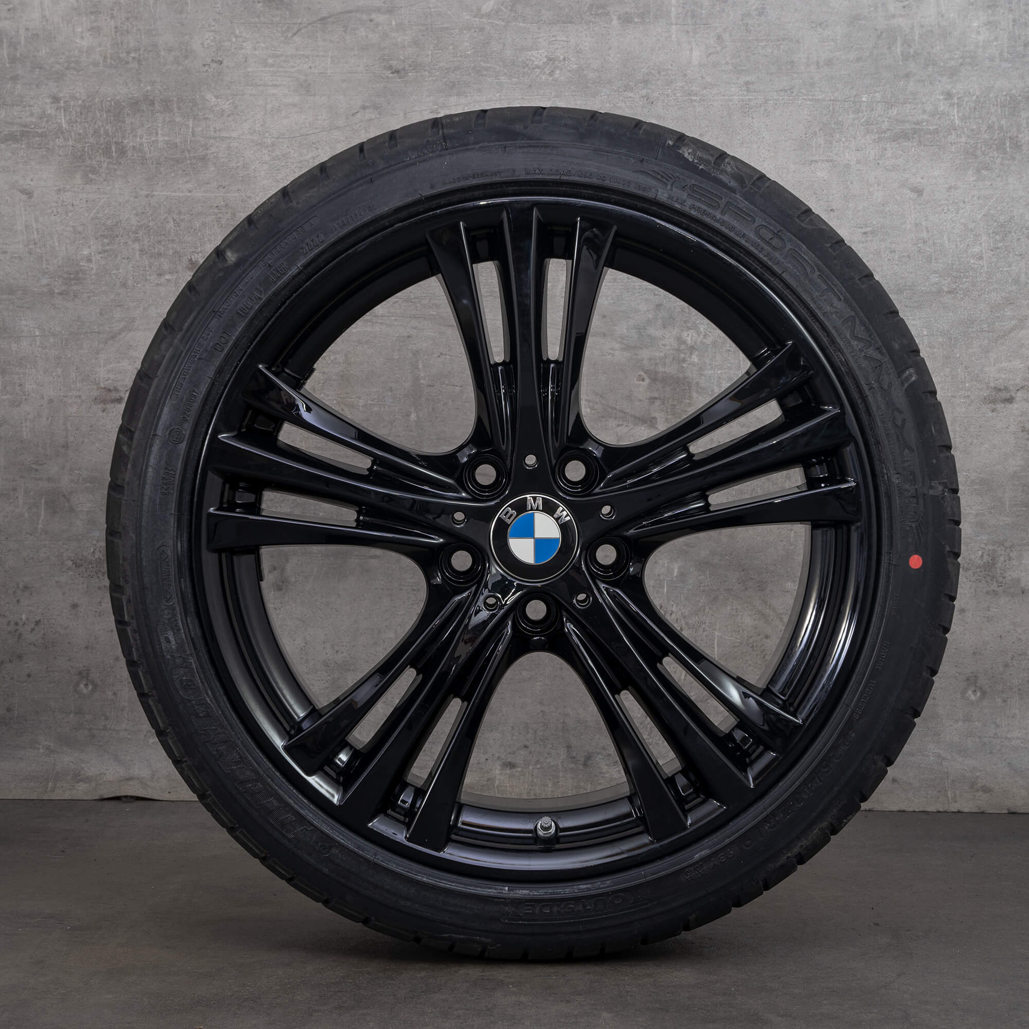 BMW seria 3 F30 F31 4 F32 F33 F36 jante vara 19 inch anvelope 407