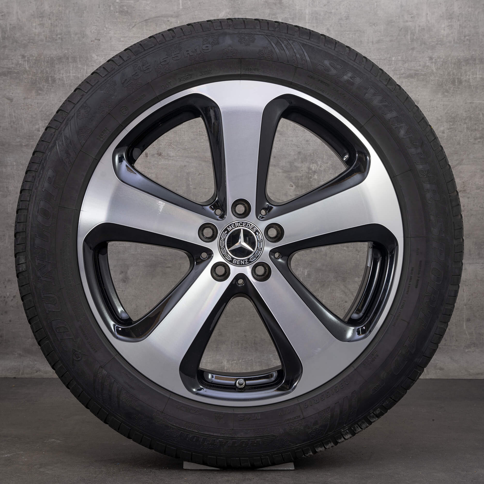 Jantes de alumínio Mercedes Benz 19 polegadas GLC X253 jantes inverno completas