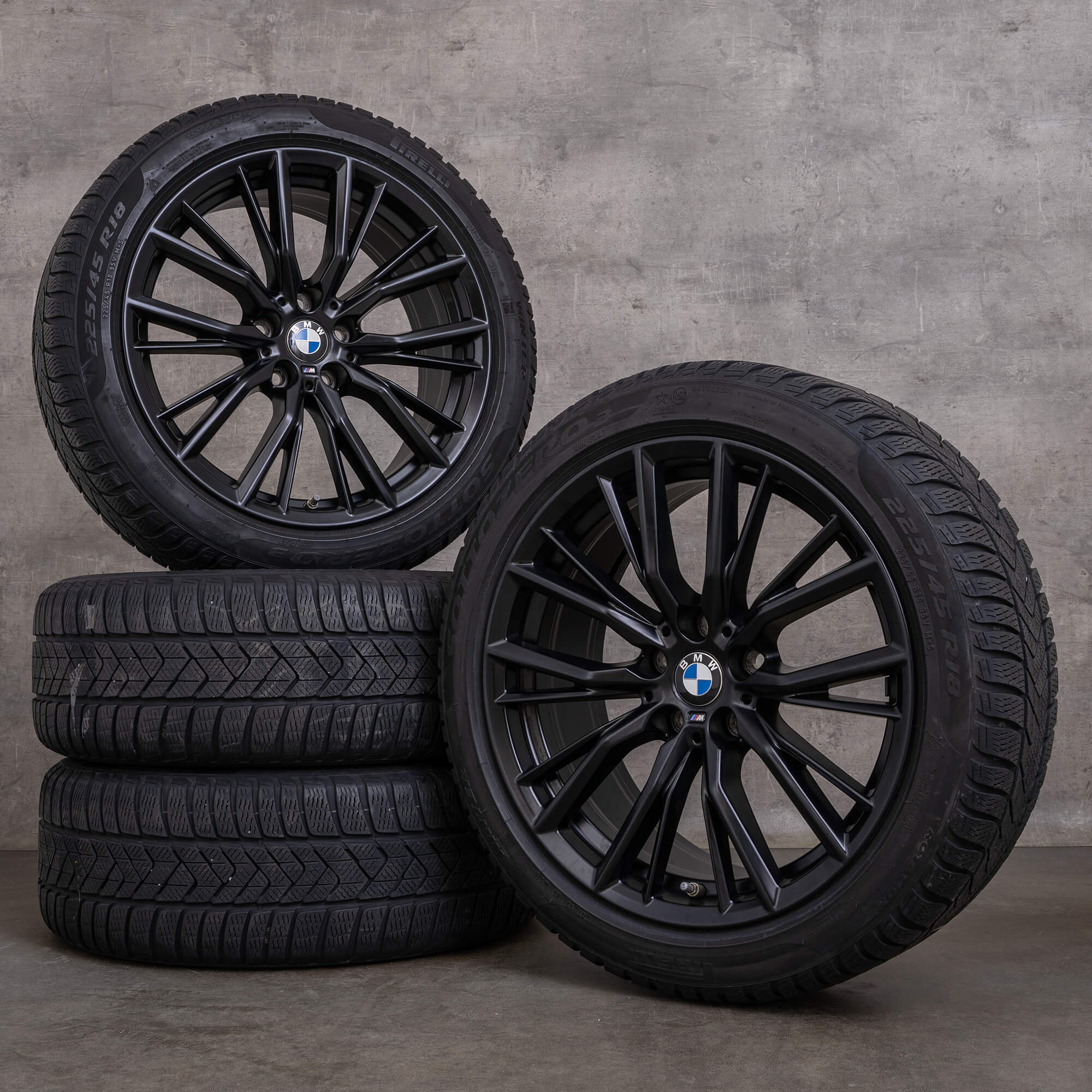 OEM BMW 3 Series OEM winter wheels 18 inch G20 G21 rims styling 796 M 6885305