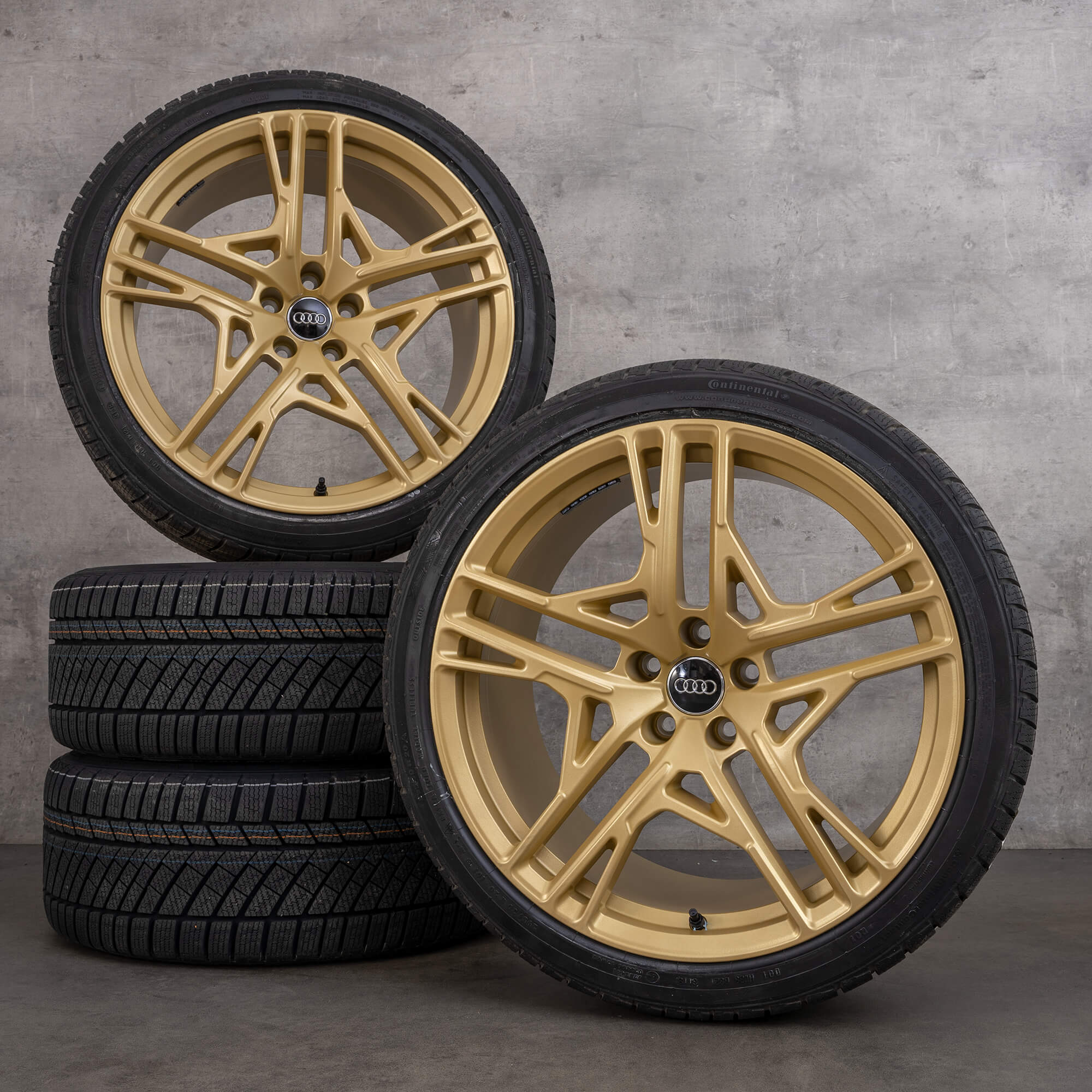 Oryginalne felgi Audi R8 20 cali 4S letnie koła 4S0601025AF 4S0601025AJ aurum satynowe wykończenie NOWOŚĆ