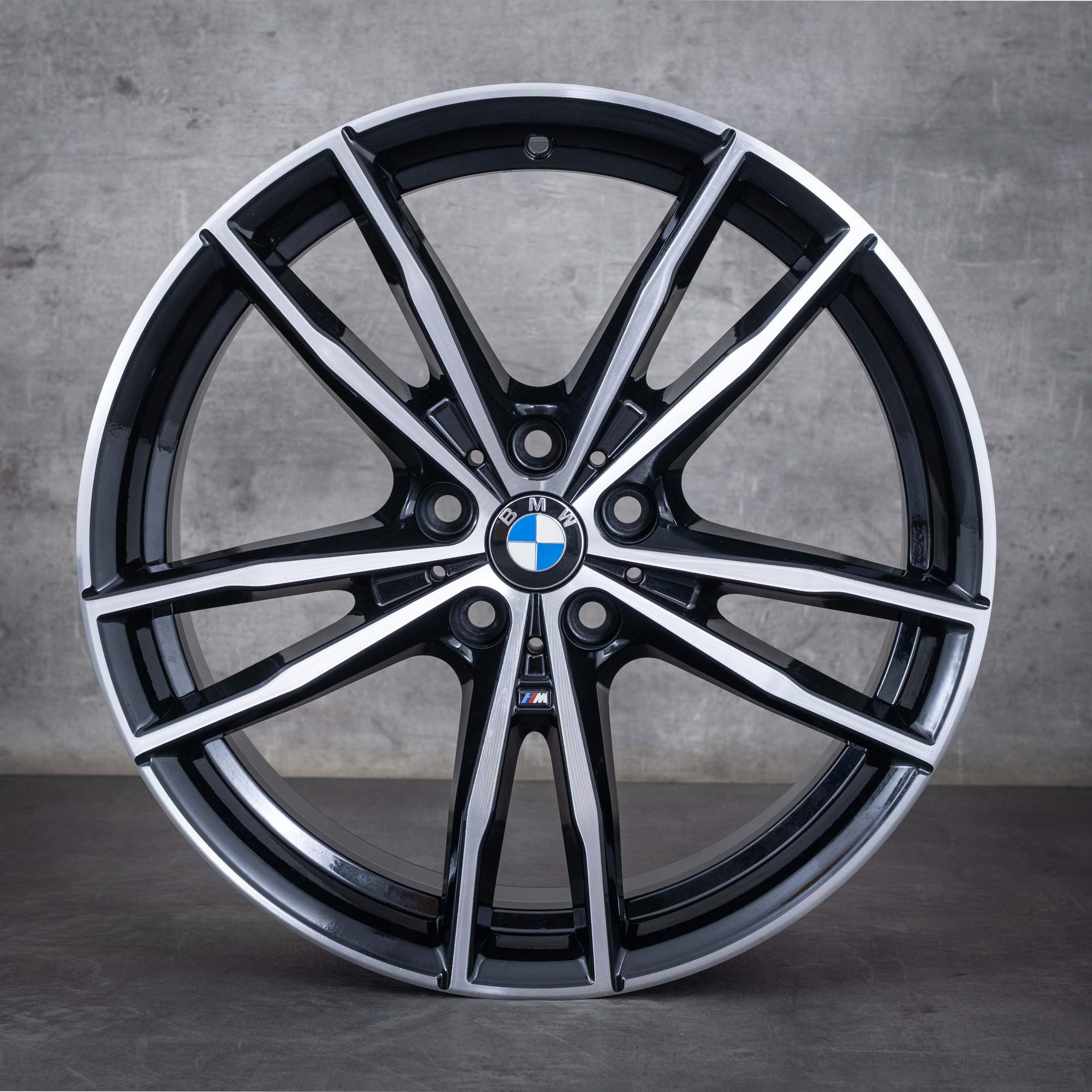 Oryginalał BMW seria 2 3 4 felgi 19 cali G42 G20 G21 G22 G23 Styling 791 M 8090094 8090095 czarne Polerowane