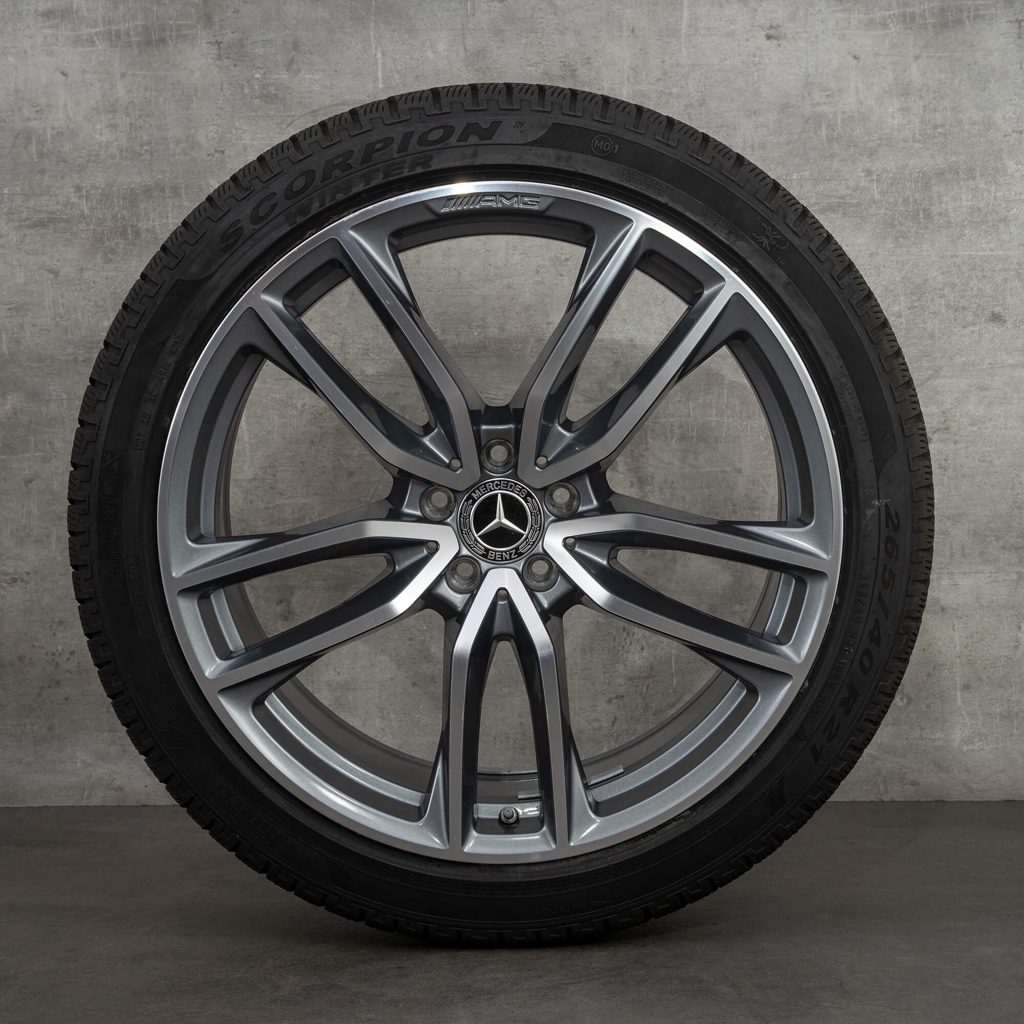 AMG 21 pulgadas Mercedes Benz GLC63 GLC 63 S W253 llantas de aluminio
