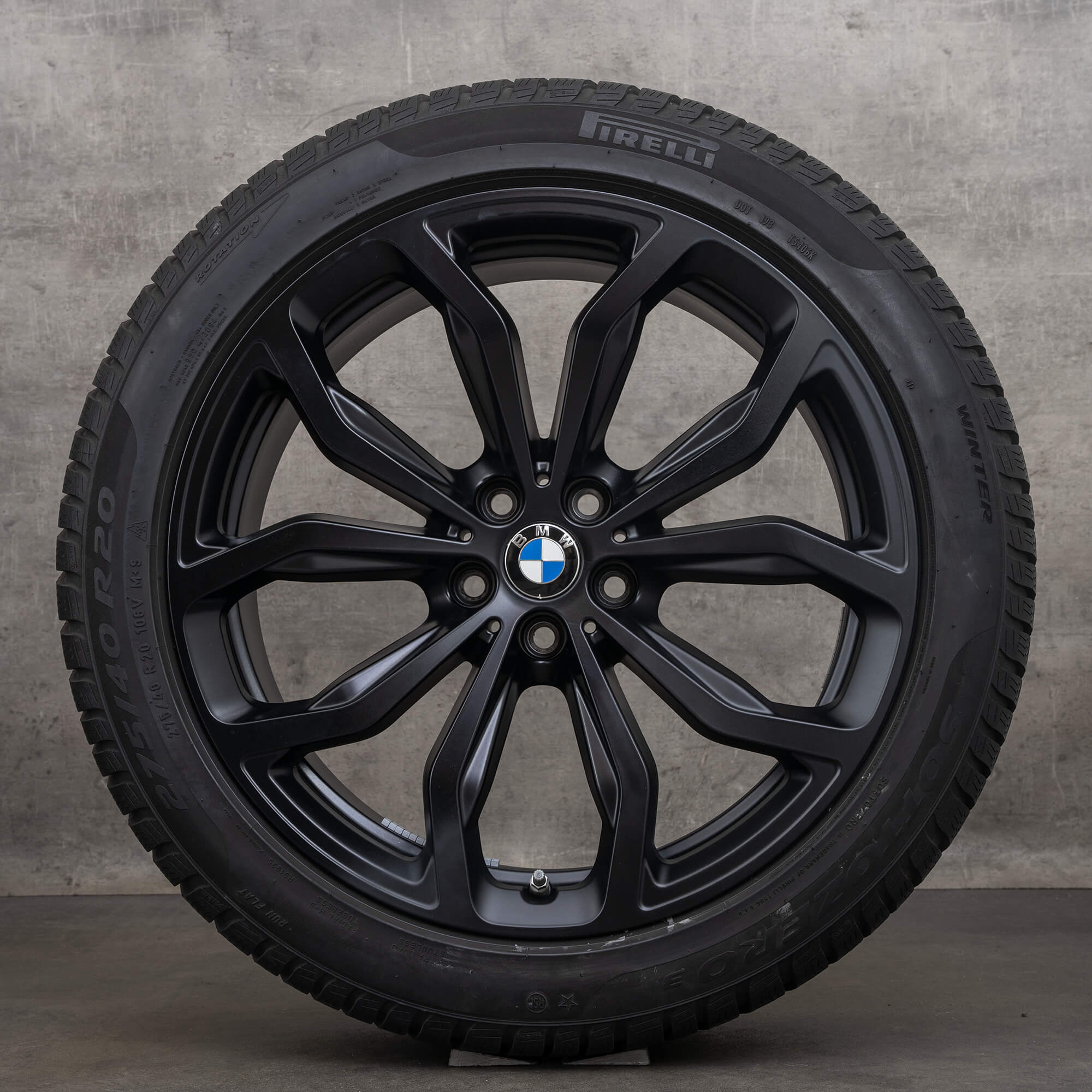 BMW X3 G01 X4 G02 Winterräder 20 Zoll Felgen Winterreifen Styling 695 schwarz