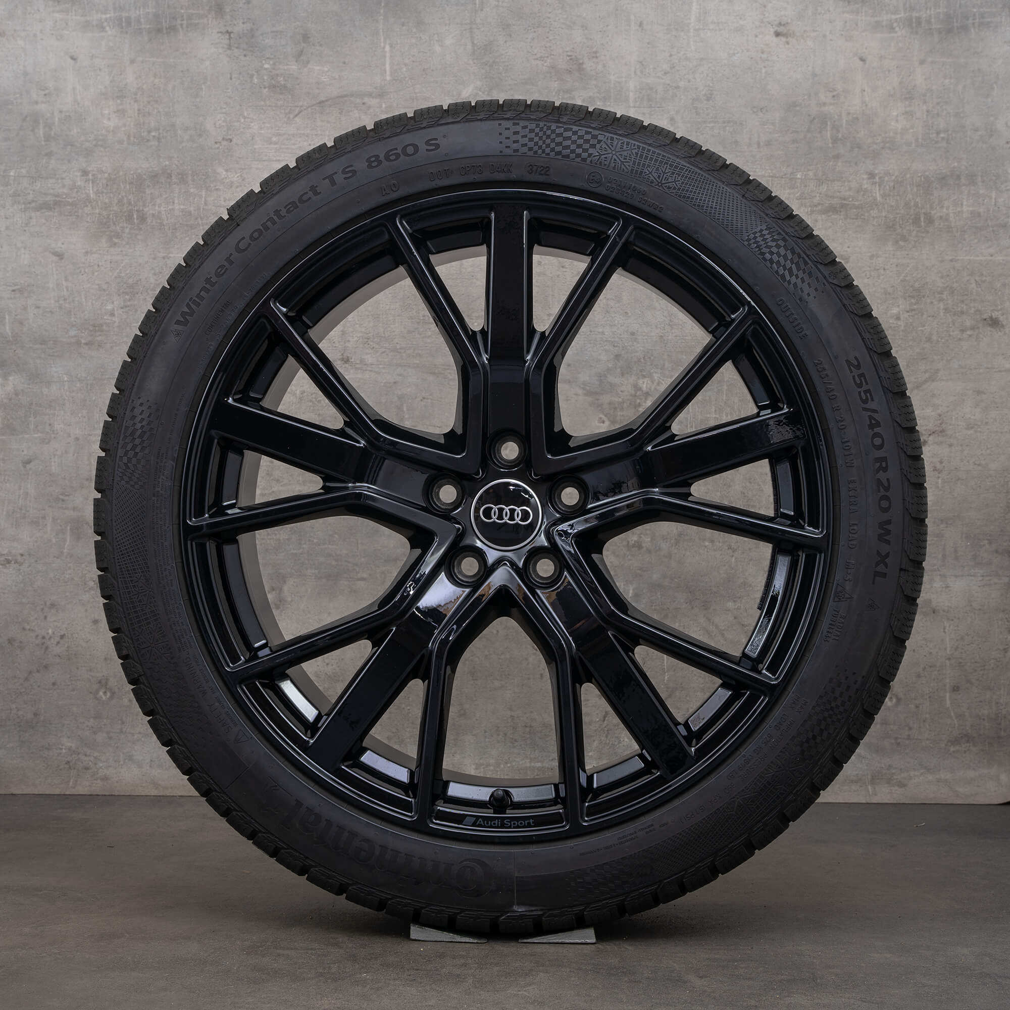 Original Audi Q3 RSQ3 Winterreifen 20 Zoll F3 Felgen Winterräder 83A601025T schwarz