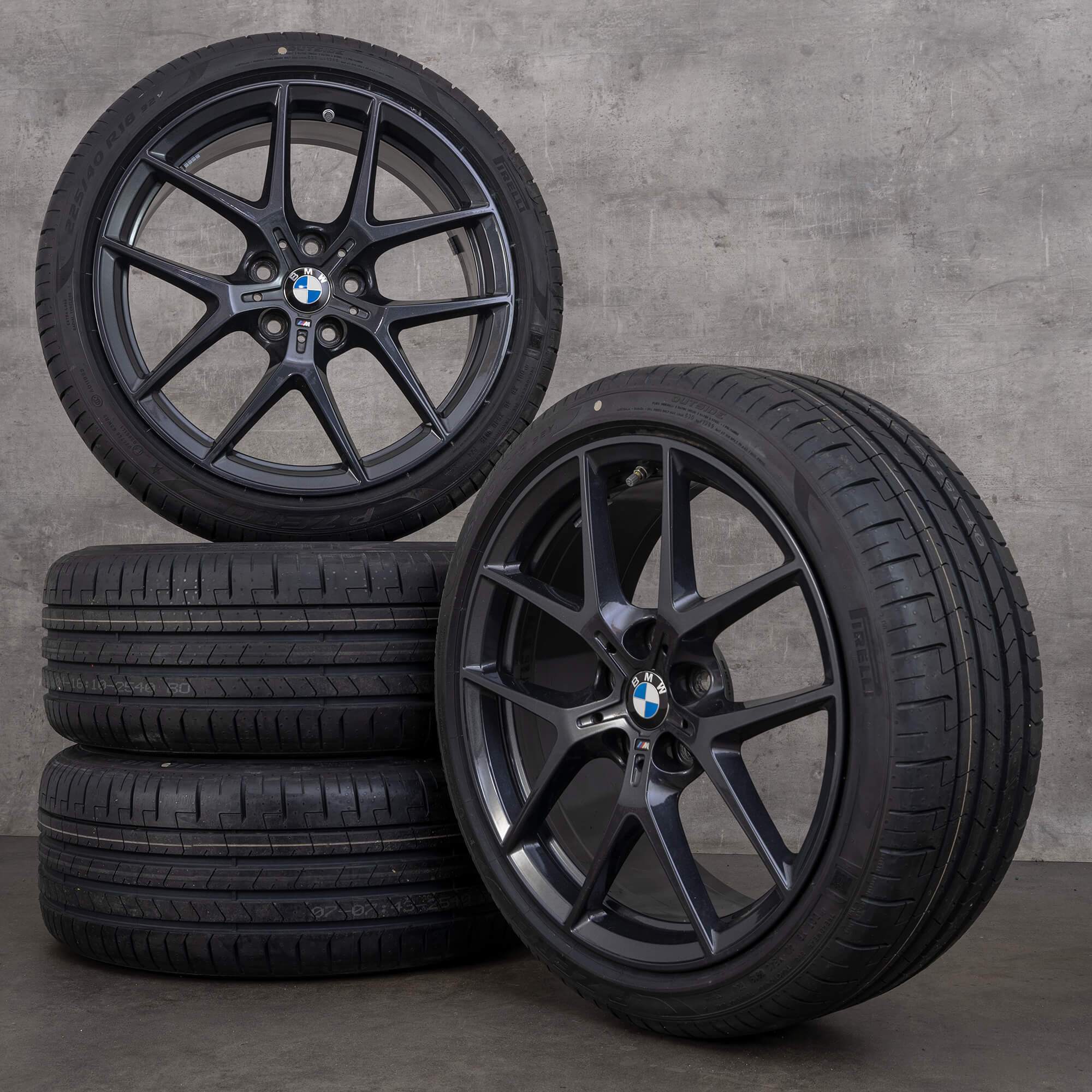 BMW 18 inch 1er F40 2er F44 M Performance M554 summer wheels
