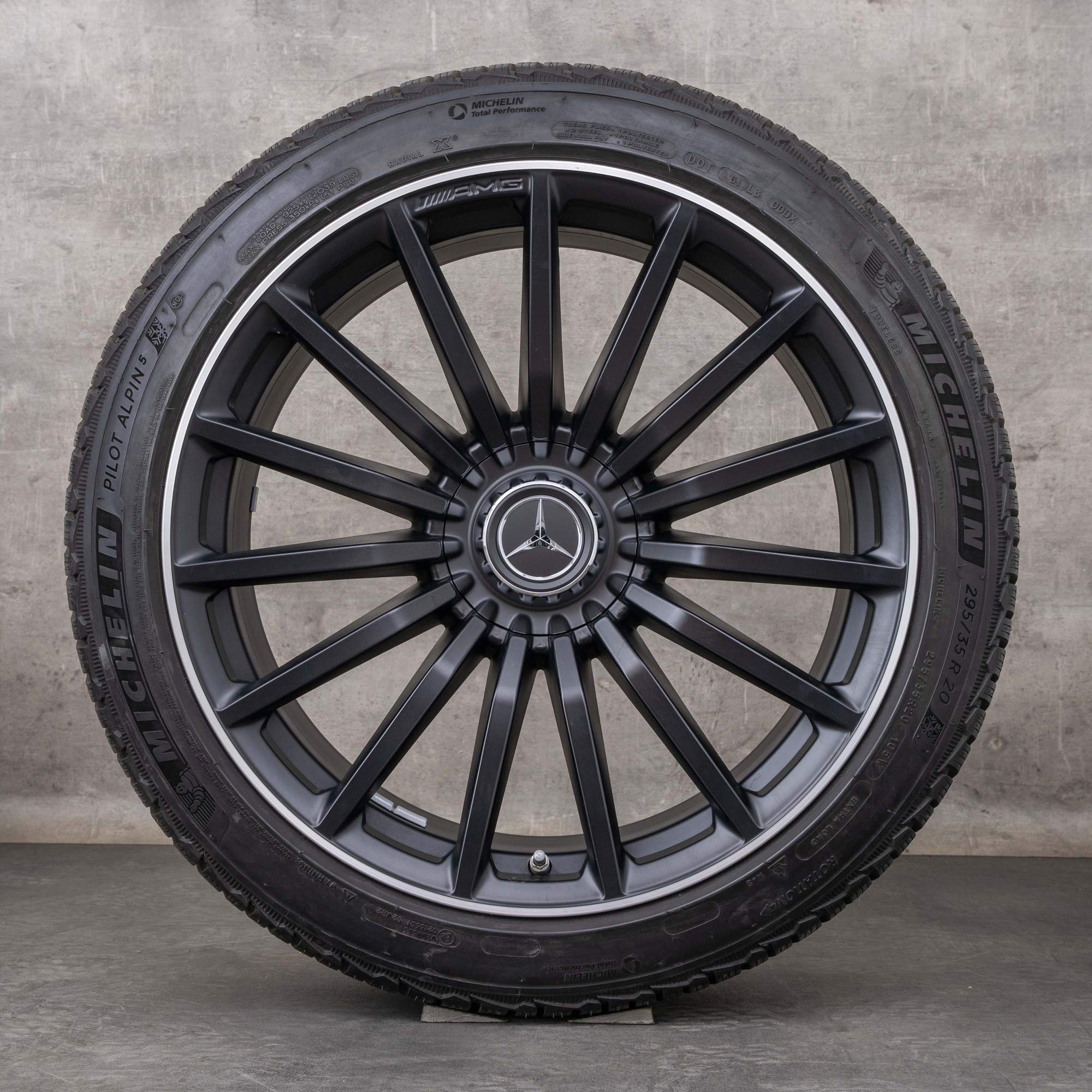 Oryginał Mercedes Benz GT 43 53 63 & S 4Matic+ AMG koła zimowe 20 cali X290 felgi 4-drzwiowe A2904010600 A2904010700 czarny mat polerowane