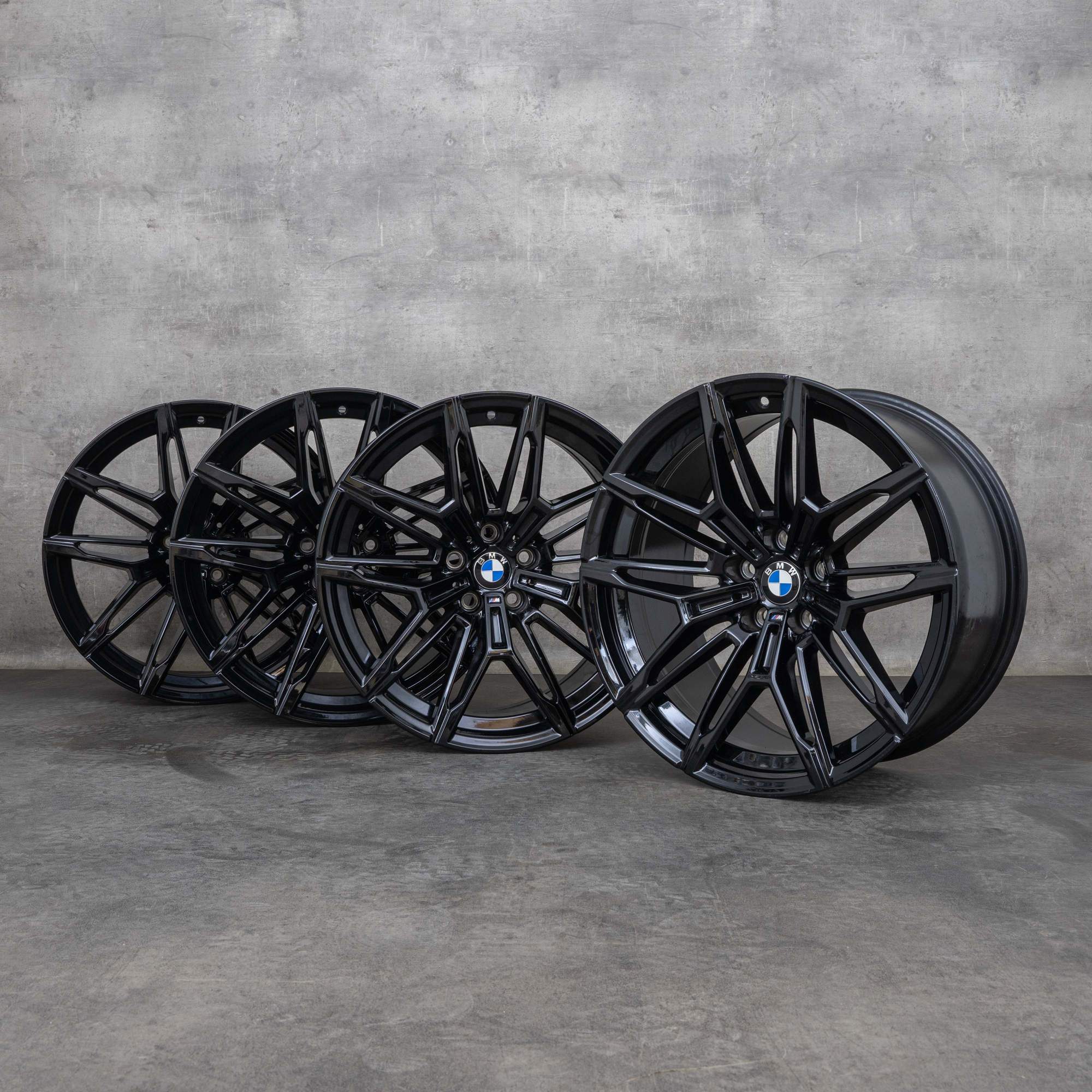 Oem M2 M3 M4 Jantes 19 20 pouces G87 G80 G81 G82 G83 Styling 930 M 7882869 7882870 noir brillant