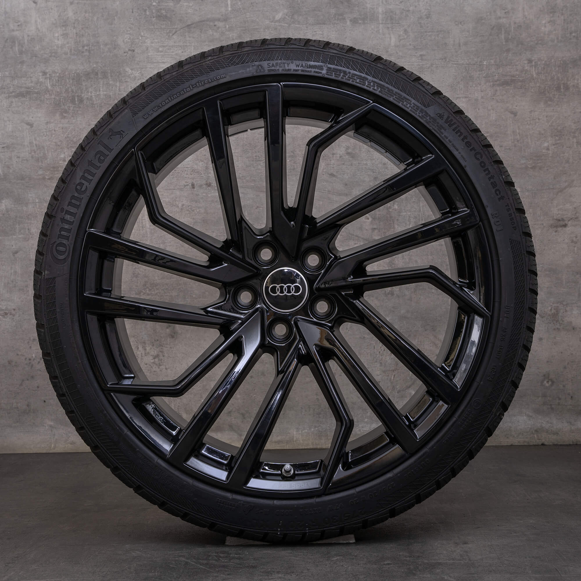 Originais Audi RS4 RS5 jantes inverno 20 polegadas B9 8W F5 8W0601025FT preto brilhante