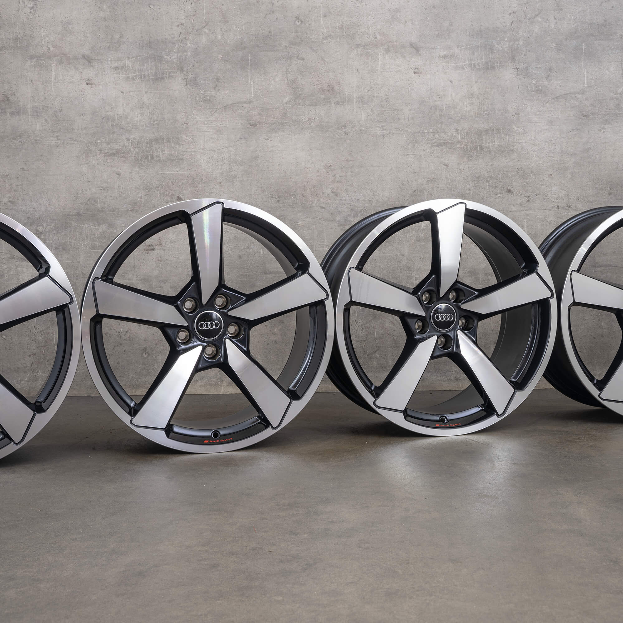 Audi A5 S5 F5 F5A 19 inch rims black high-sheen 8W0601025FS NEW
