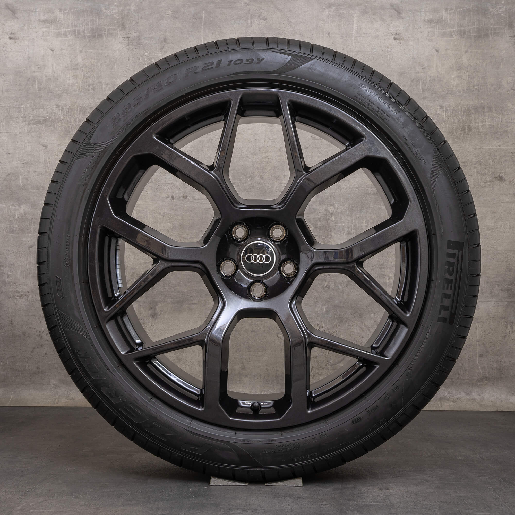 Original Audi Q7 SQ7 Felgen 21 Zoll 4M Sommerräder 4M0601025DC schwarz