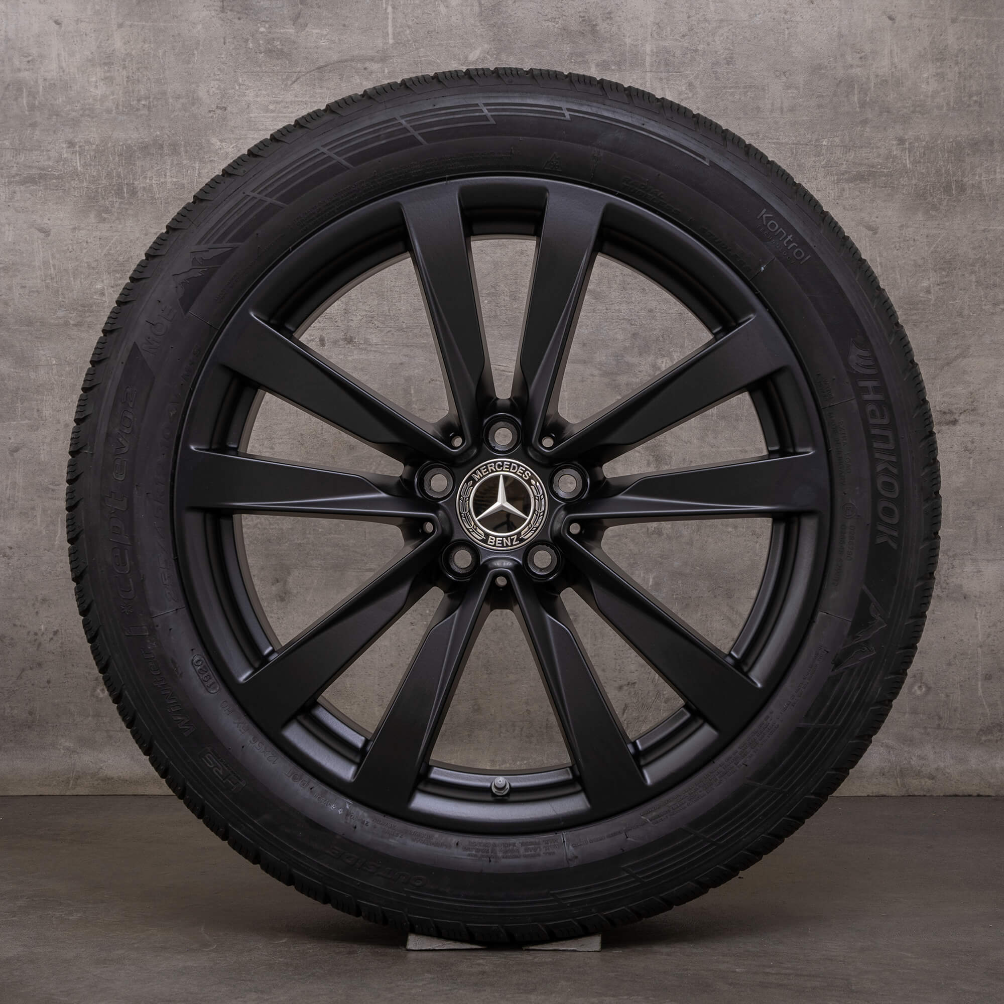 Originele Mercedes S-klasse winterwielen 19 inch W223 V223 X223 velgen A2234013100 zwart mat