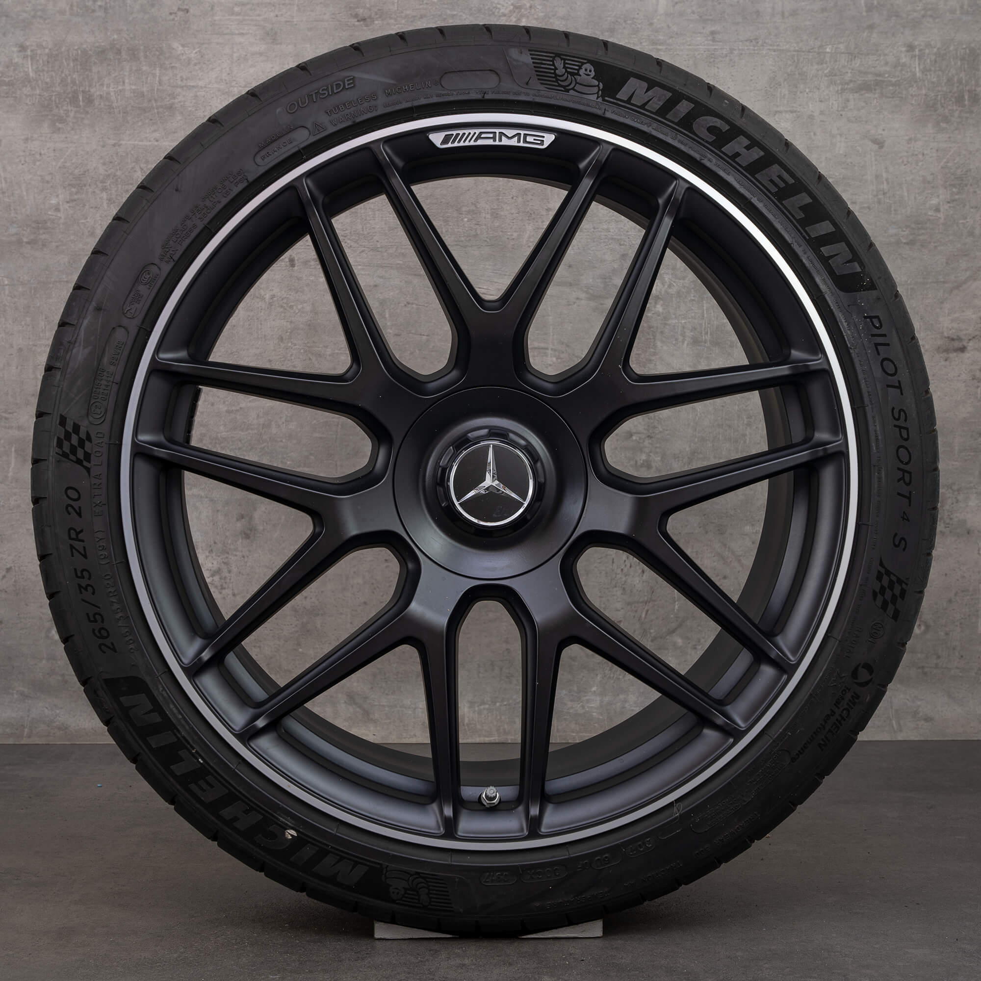 Mercedes 20 Inch Wheels Wallpaper For Iphone