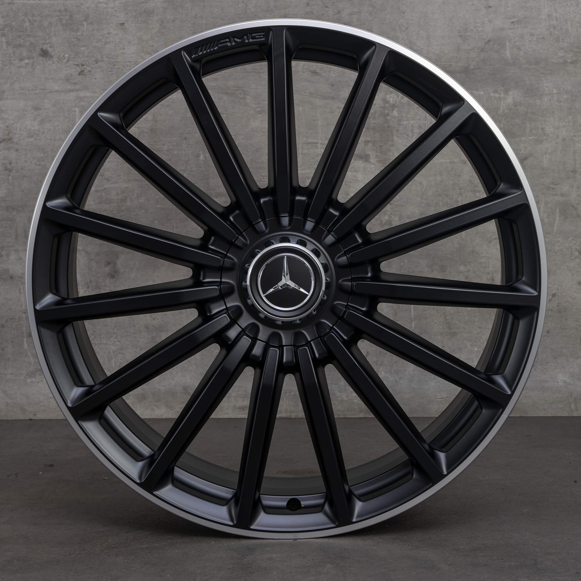 Oem Mercedes Benz GLA GLB 35 45 Jantes AMG 21 pouces X247 H247 A2474012200 noir satiné brillant NEUF
