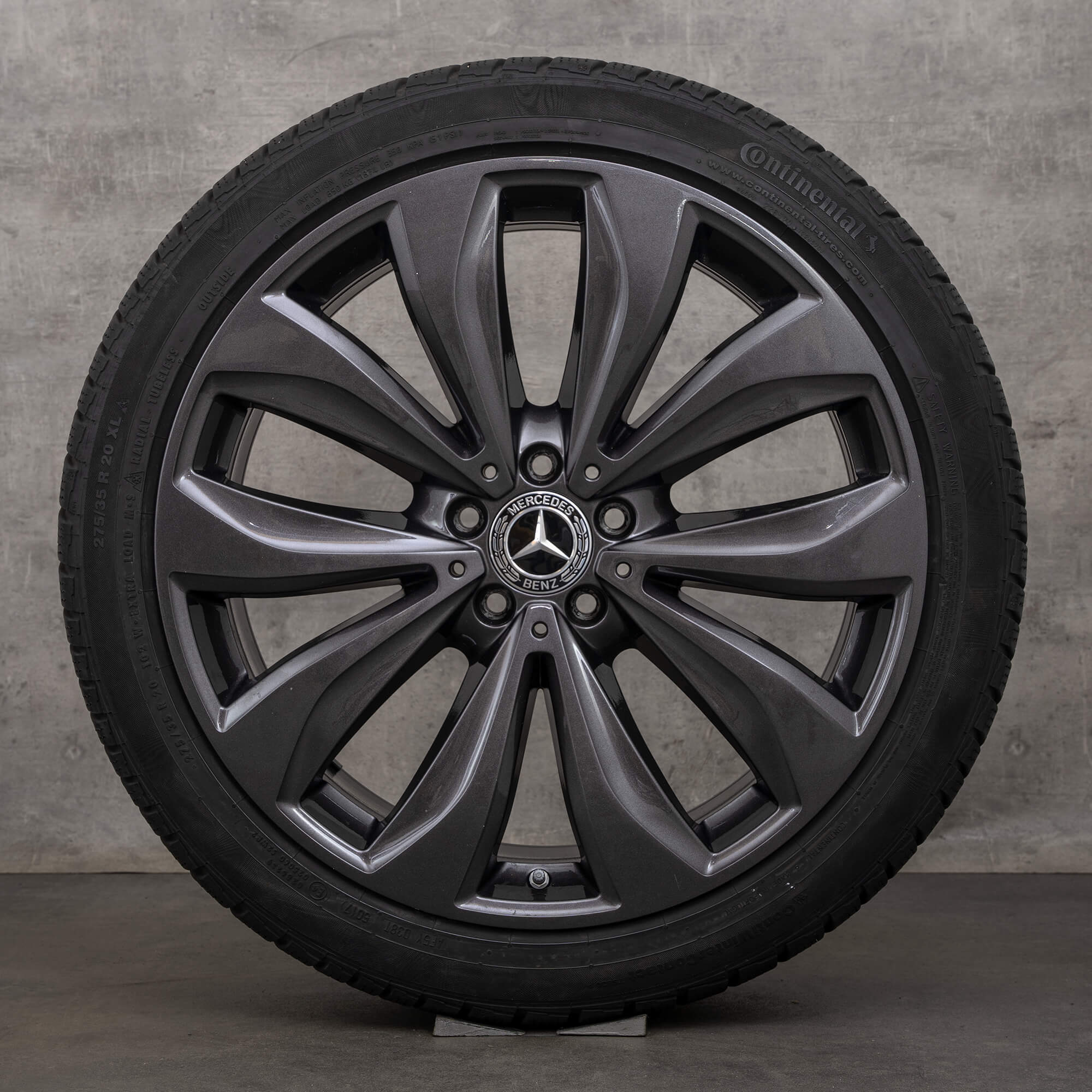 Orijinal Mercedes Benz E-Serisi jantlar 20 inç X213 All Terrain kış jantları A2534012300 A2134014500