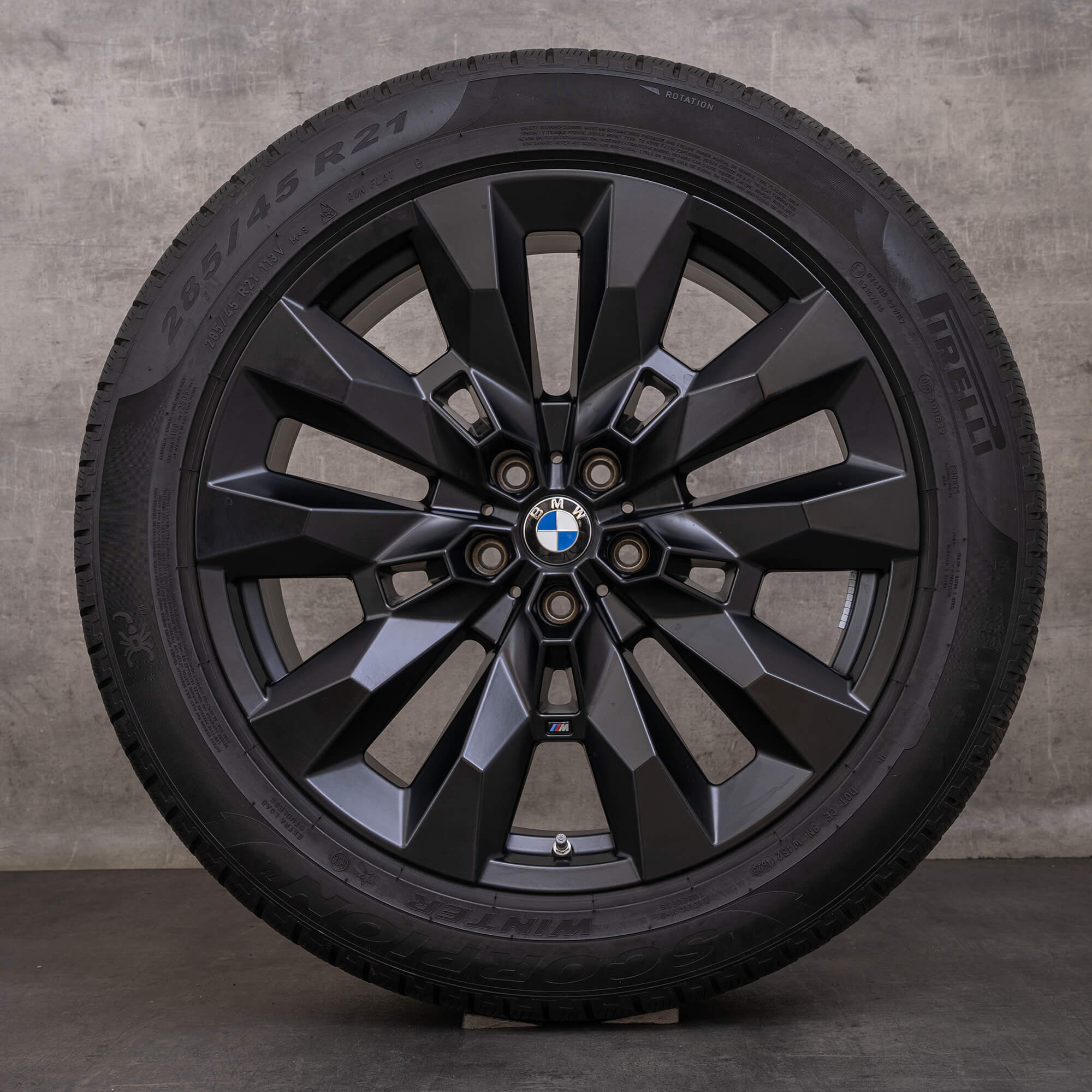 Original BMW XM Winterräder 21 Zoll G09 Felgen Styling 917 M 5A6DE91