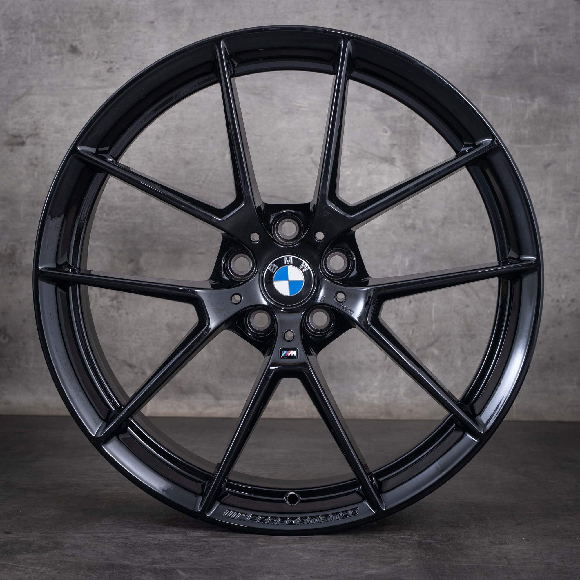 Original BMW 8er Felgen 20 Zoll G14 G15 G16 Styling 763 M 6885457 6885458 schwarz hochglanz NEU