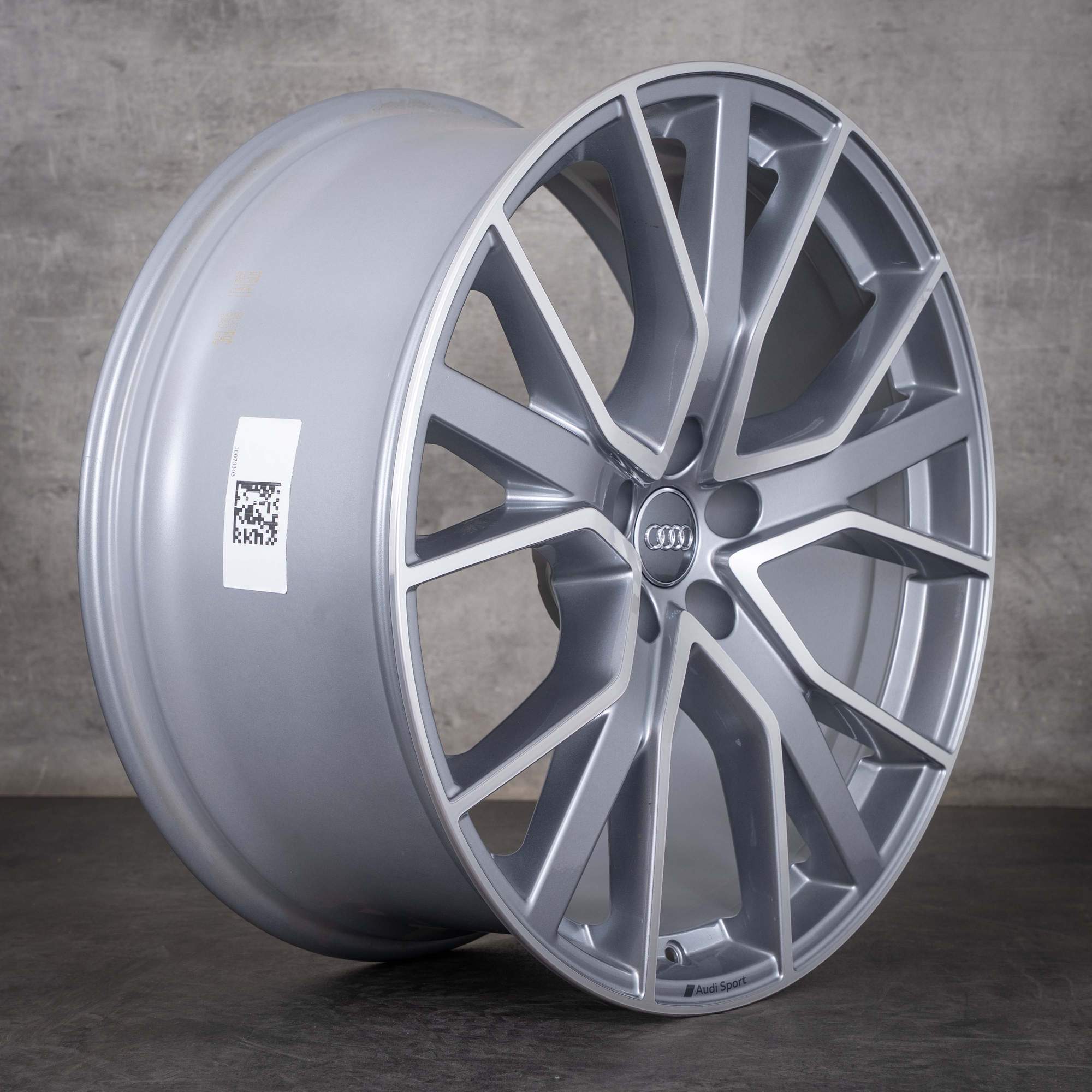 Originale Audi e-tron GE Q8 & Sportback felg 21 tommer 4KE601025C antrasitt frontpolert NY