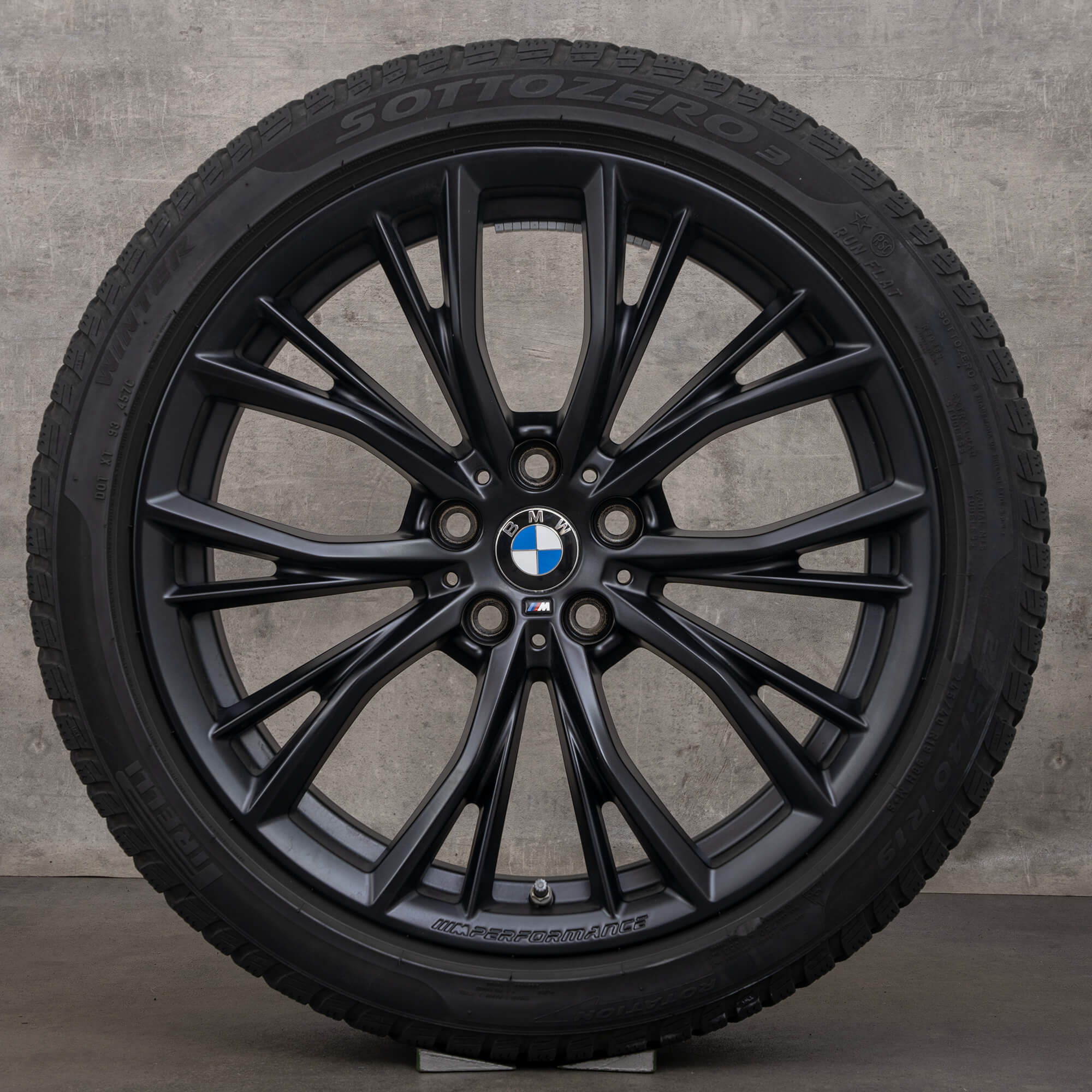 BMW 5 Series G30 G31 8 G14 G15 G16 Performance winter wheels 19 inch ...