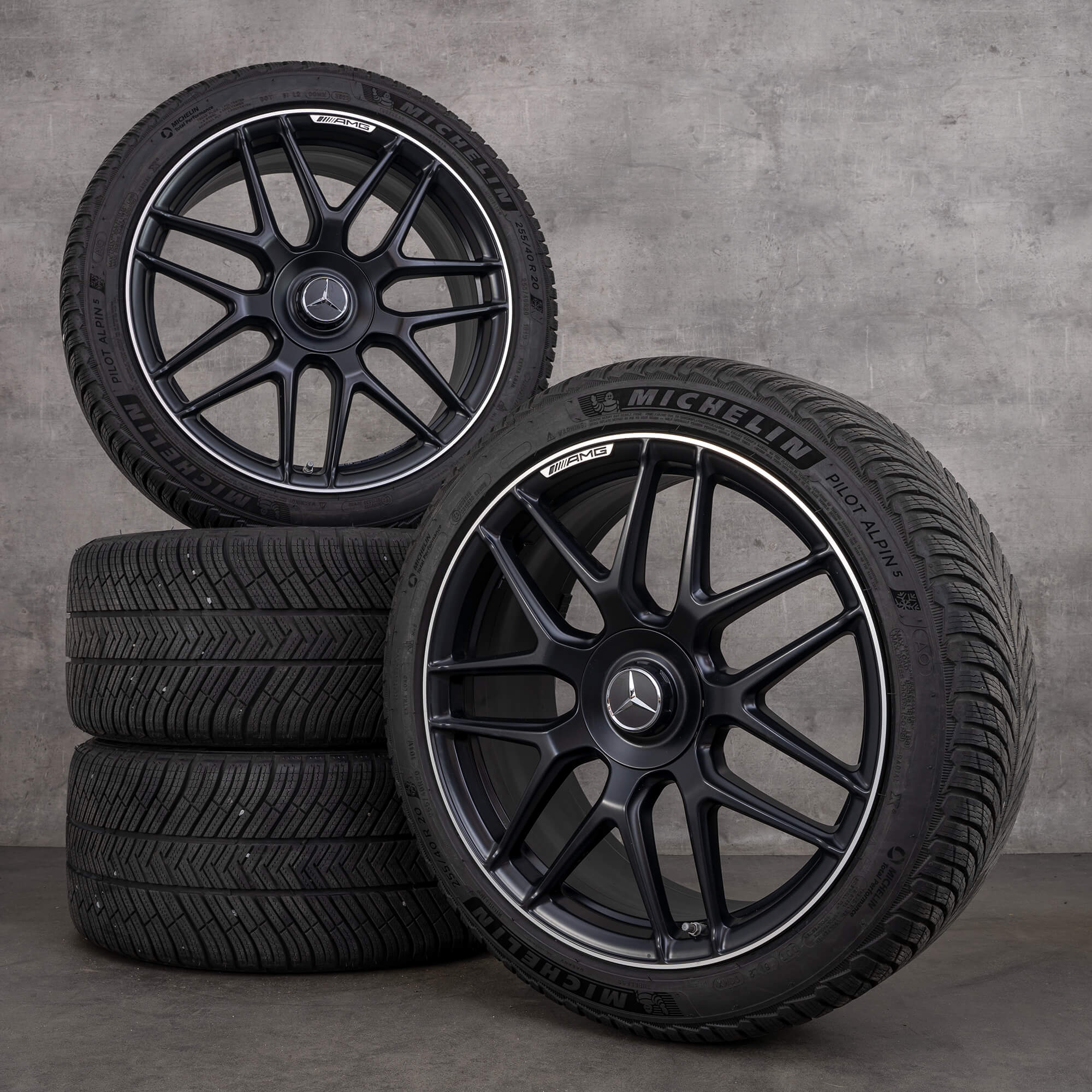 AMG 20 pulgadas Mercedes ruedas de invierno S63 S65 W222 llantas ...