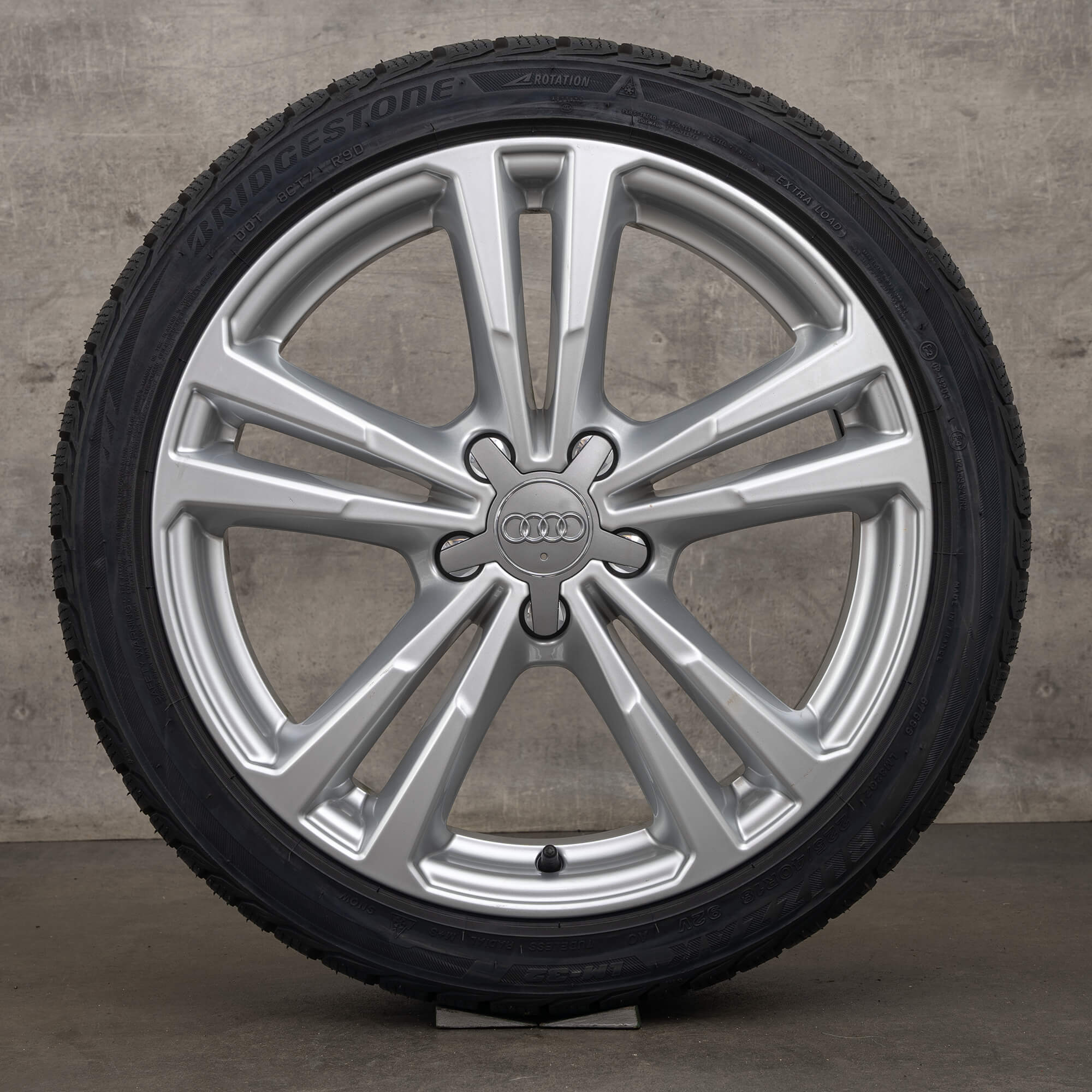 Jantes de inverno originais Audi A3 S3 18 polegadas 8V jantes 8V0601025AJ prata NOVO