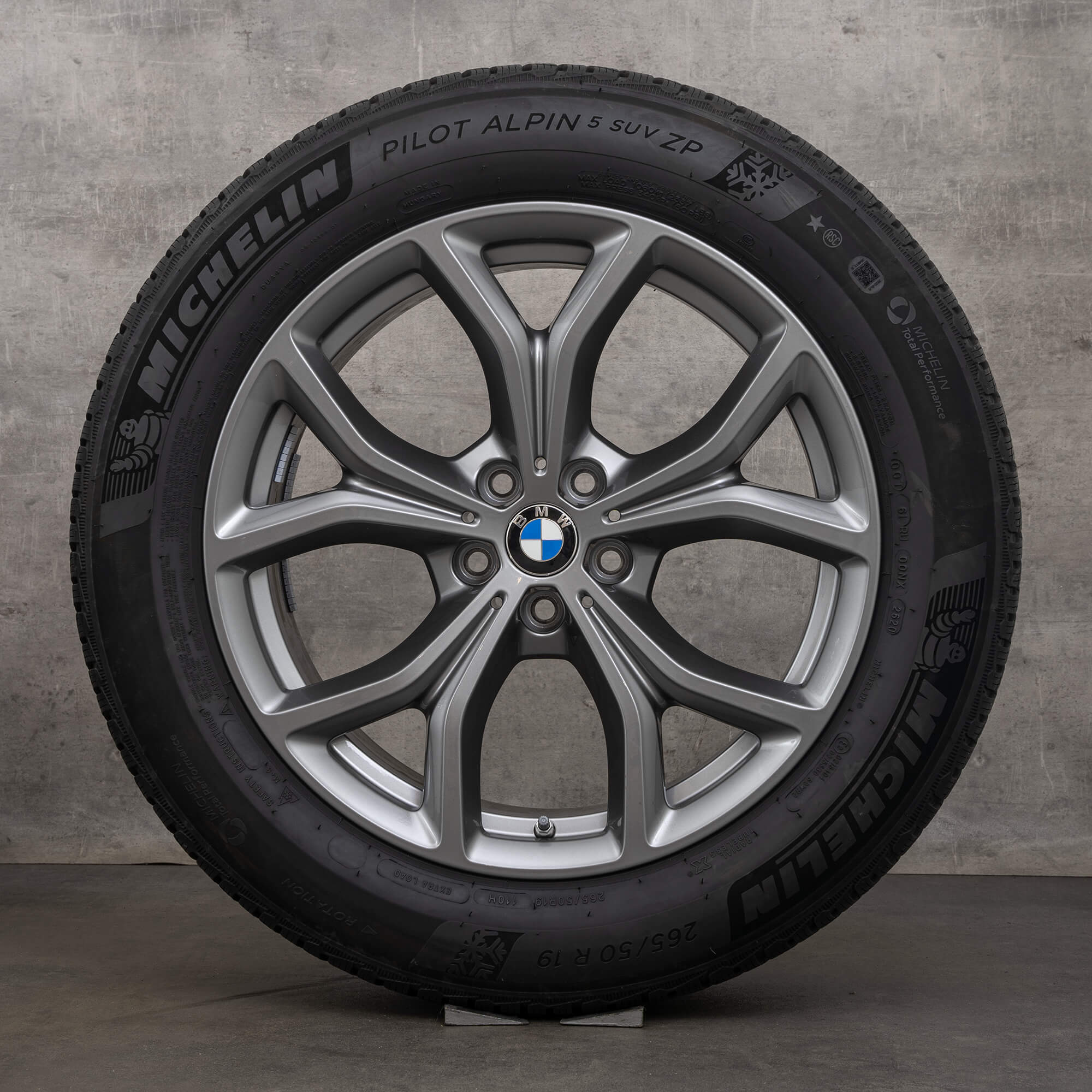 Jante BMW 19 inch X5 G05 X6 G06 roți de iarnă anvelope stil 735