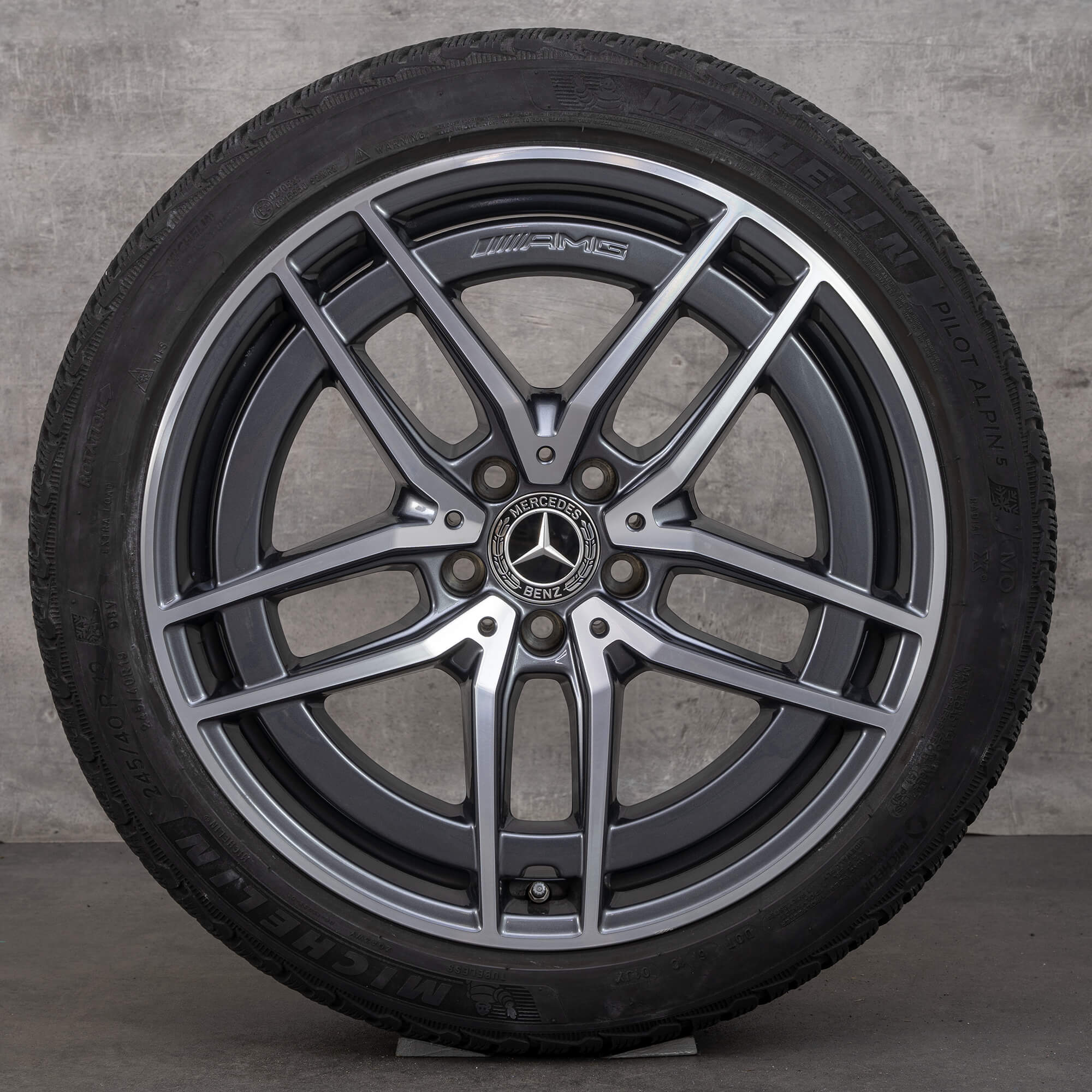 AMG 19 inch Mercedes rims E-Class W213 W238 E43 E53 winter tires wheels