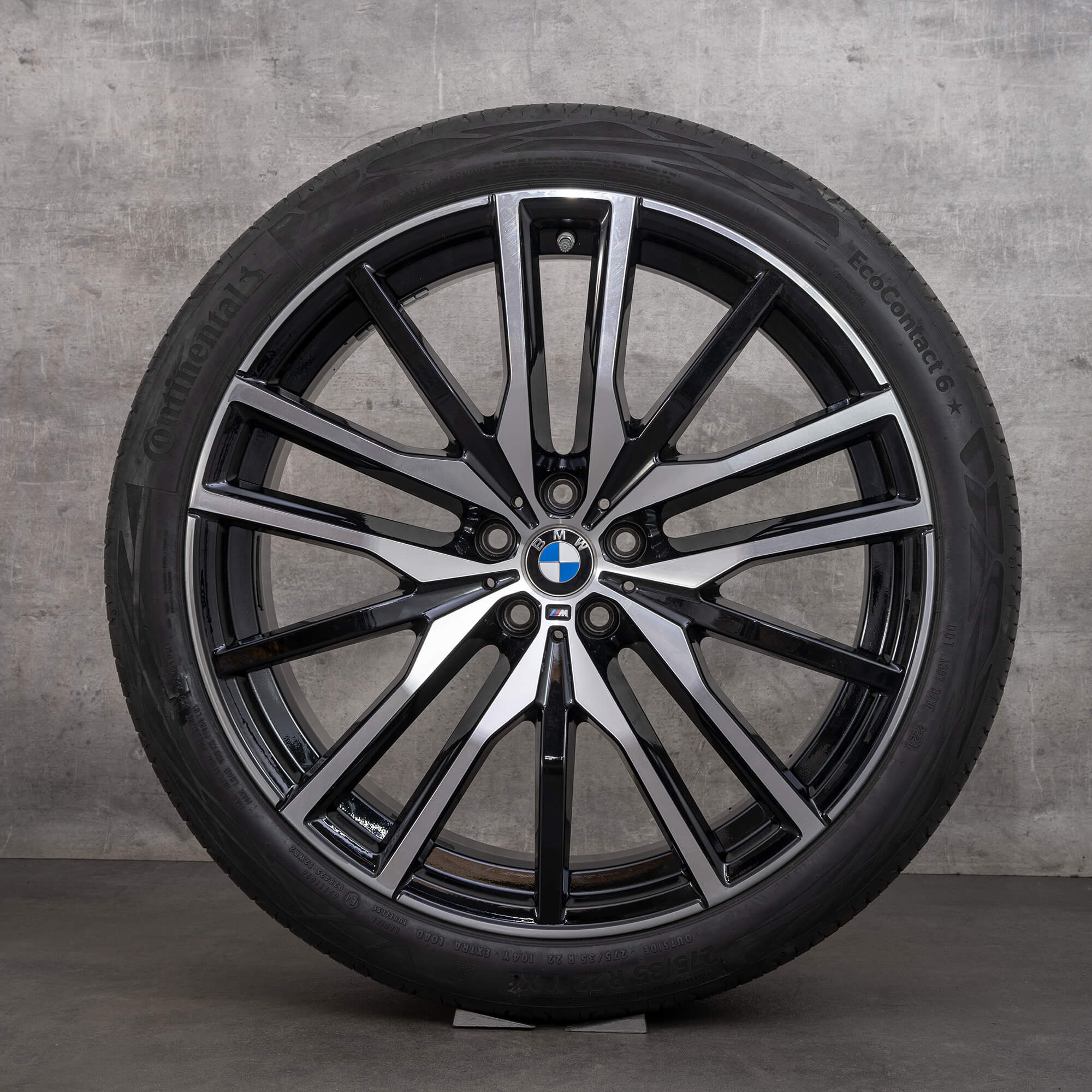 BMW X5 G05 X6 G06 summer wheels 22 inch rims tires styling 742 M