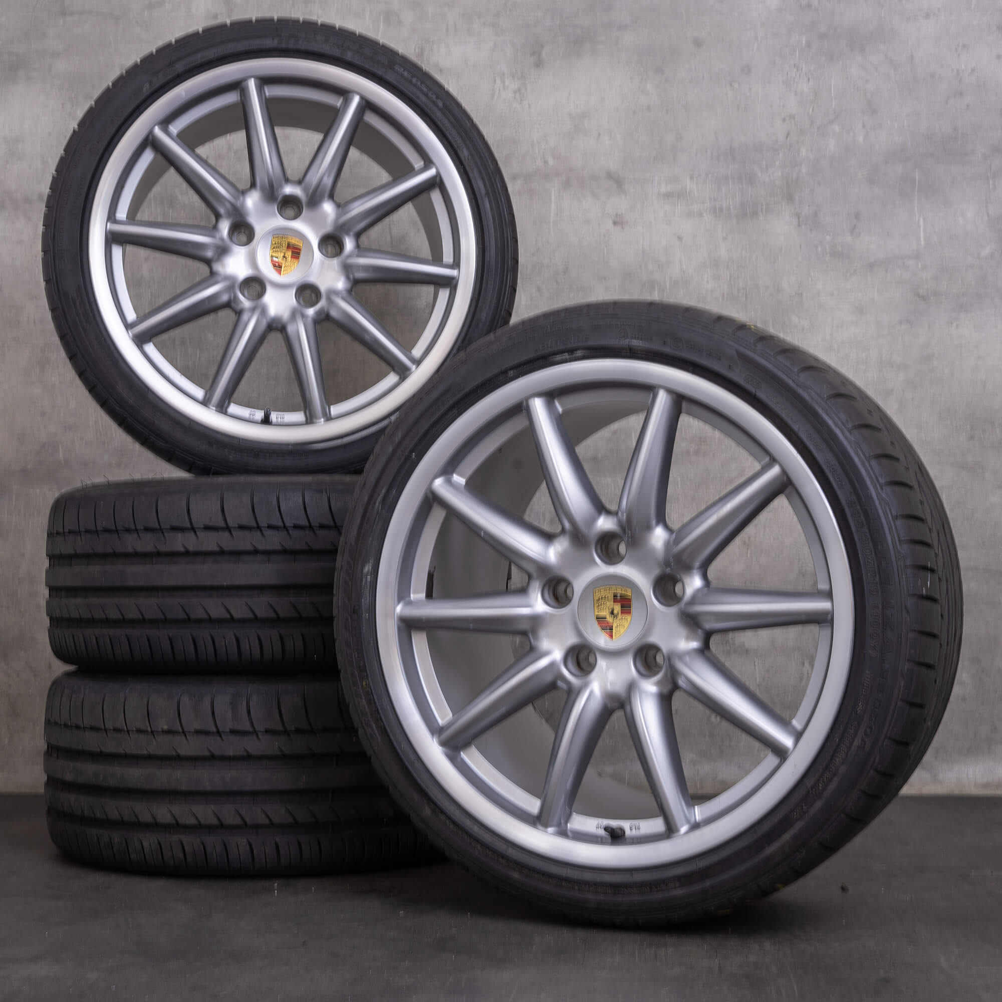 OEM Porsche 997 Carrera Rims 19 inch C2 C4 Summer wheels 99736215655 ...