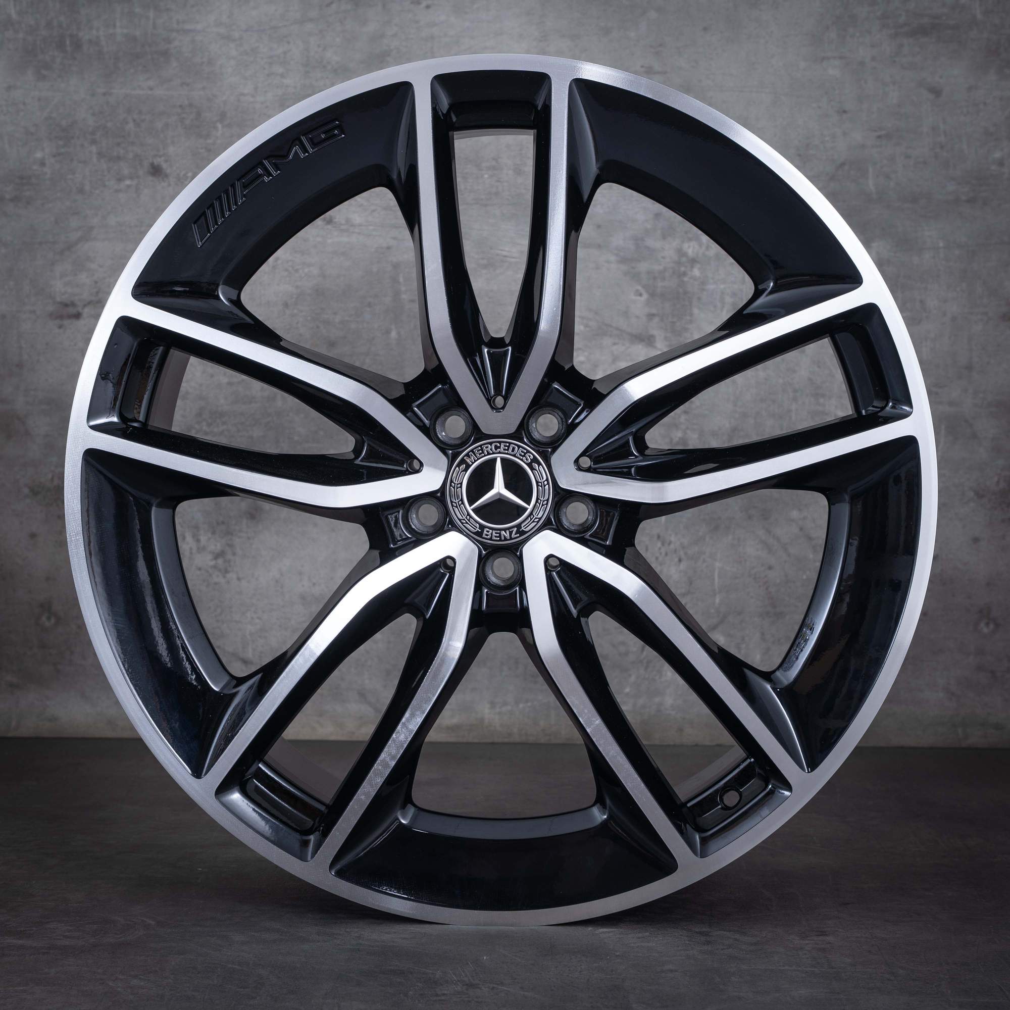 Originale Mercedes Benz GLE AMG jante 22 inch V167 C167 Anvelope de vară A1674013600 A1674013700 negru Lucios