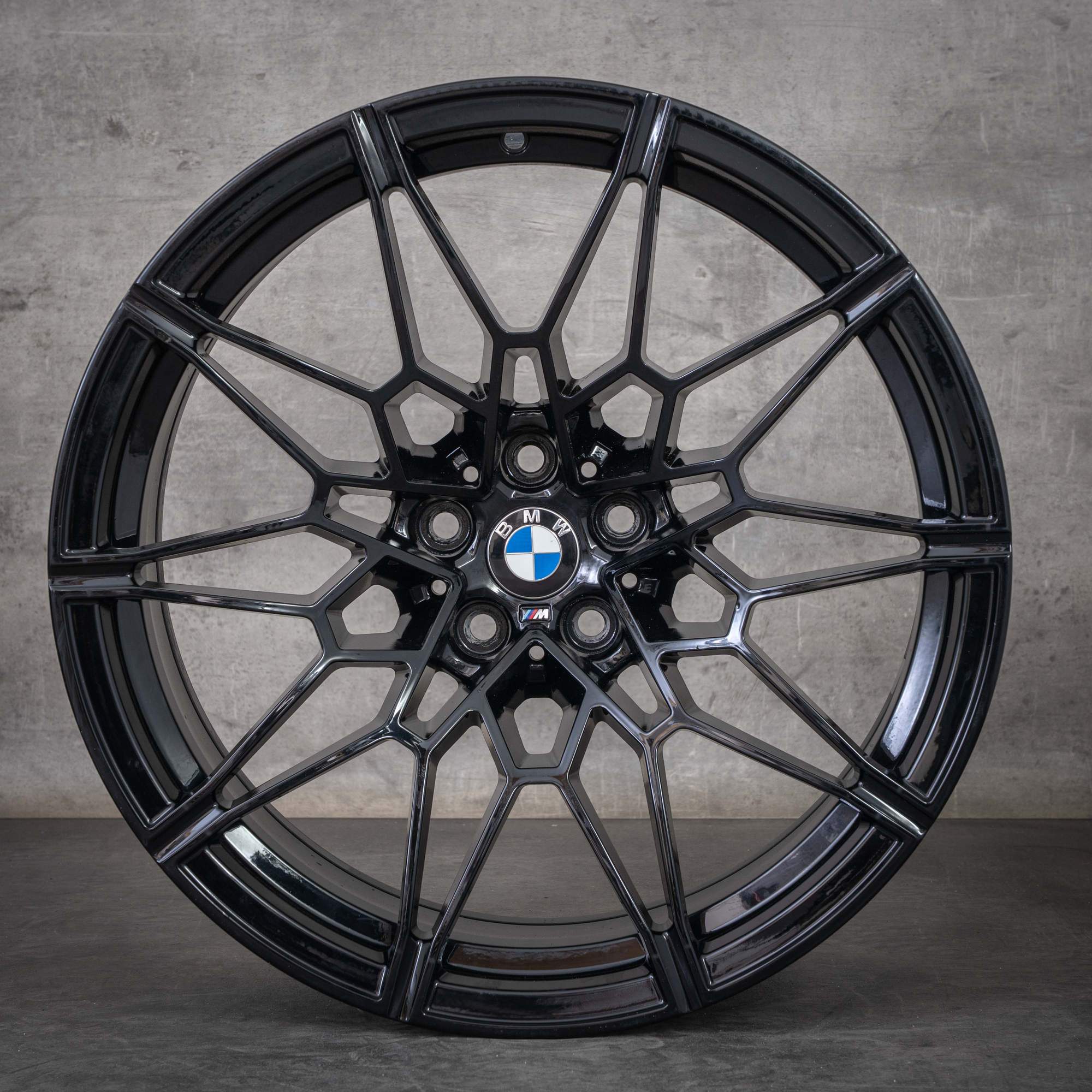 Original BMW M2 M3 M4 Felgen 19 20 Zoll G87 G80 G81 G82 G83 Styling 826 M 8093838 8093839 schwarz glanz