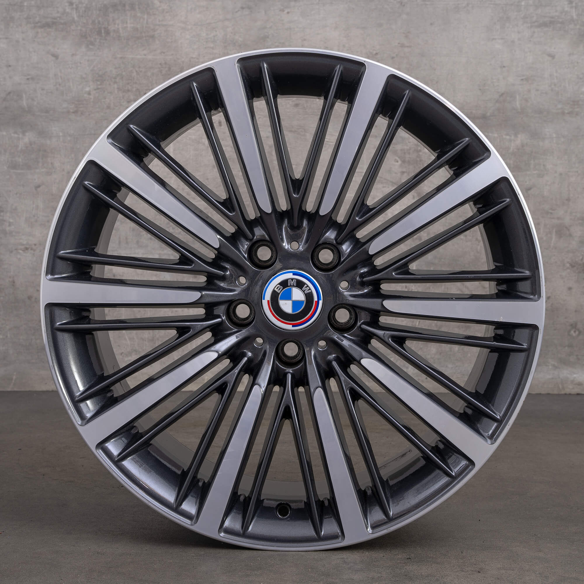 1x BMW 20 tum 5-serien F10 F11 6-serien F12 F13 fälgstyling 616 6862899