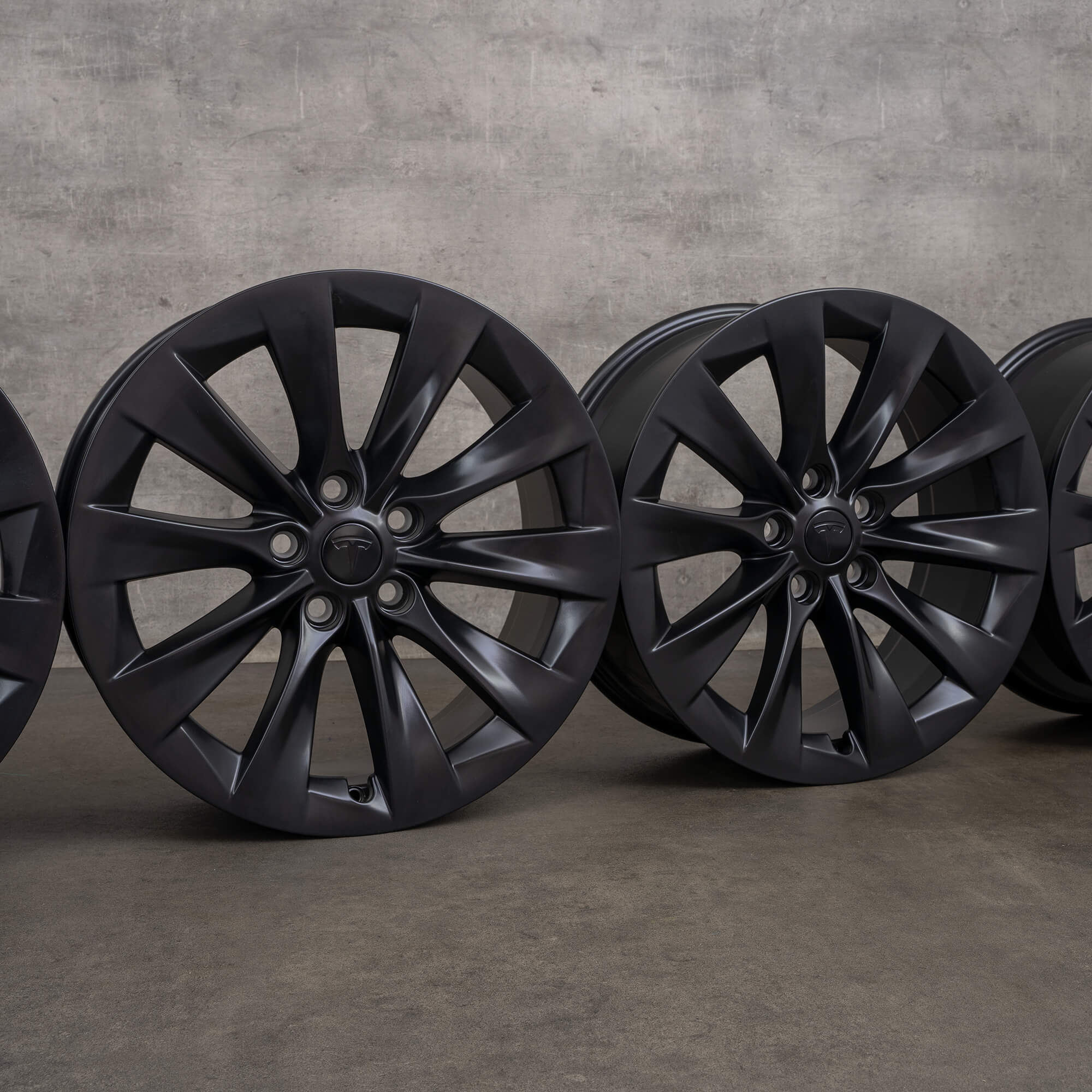 Tesla 19 Zoll Felgen Model S 8 x 19 ET40 Alufelgen 1059337-00-B NEU 