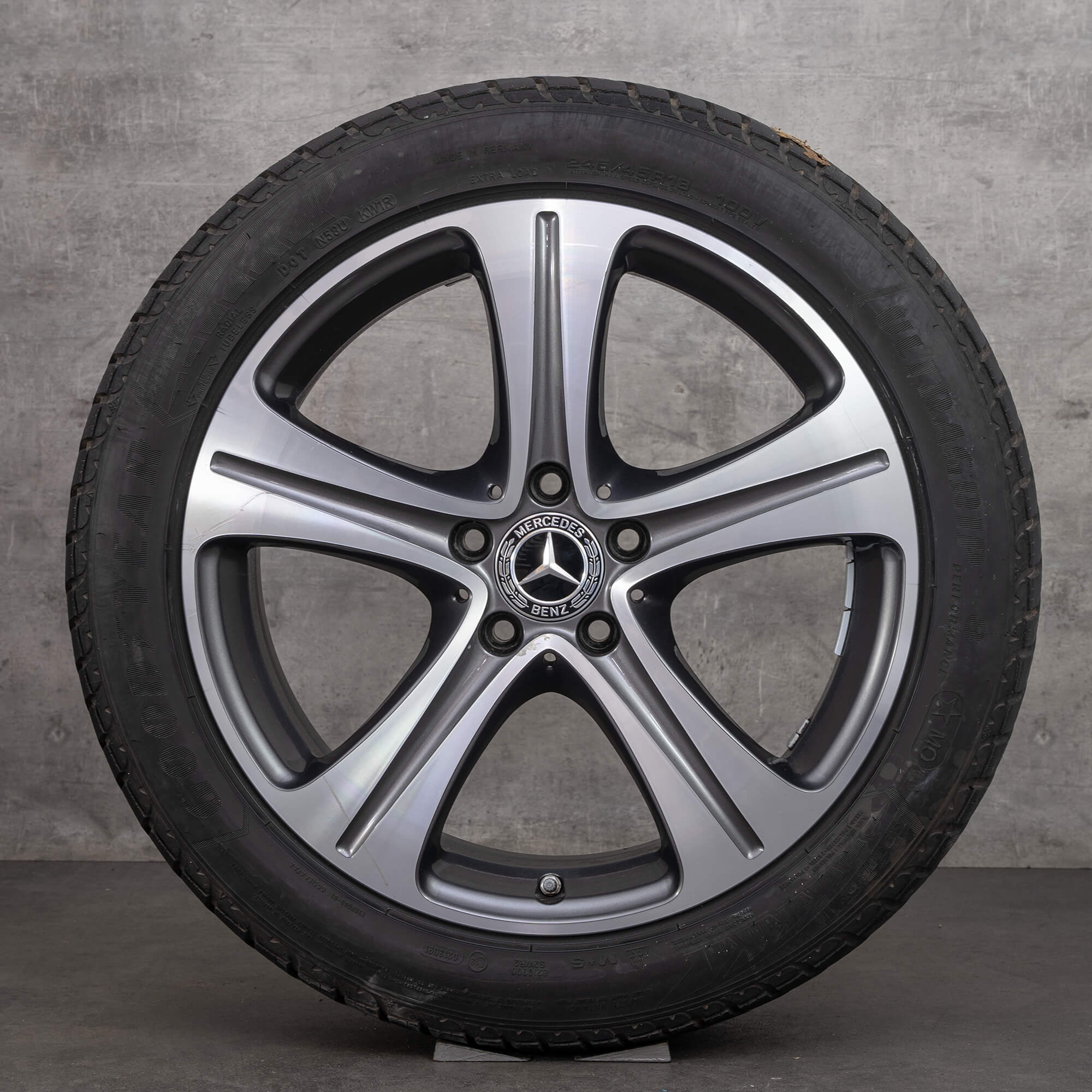 Mercedes Classe E ruote invernali W213 S213 C238 A238 18 pollici pneumatici