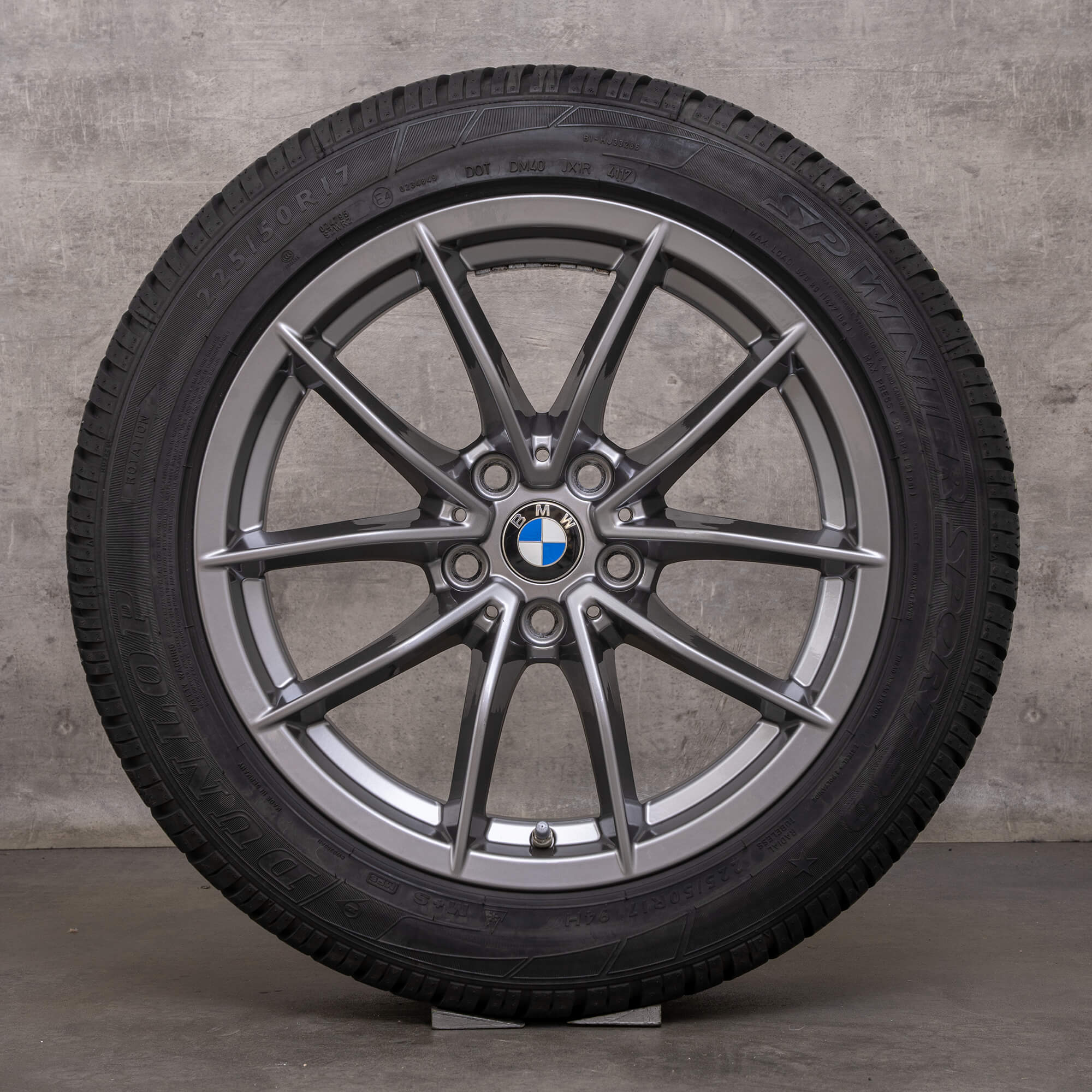 Originale BMW Z4 ruote invernali 17 pollici G29 cerchi styling 768 6886152 6886153 grigio ferrico