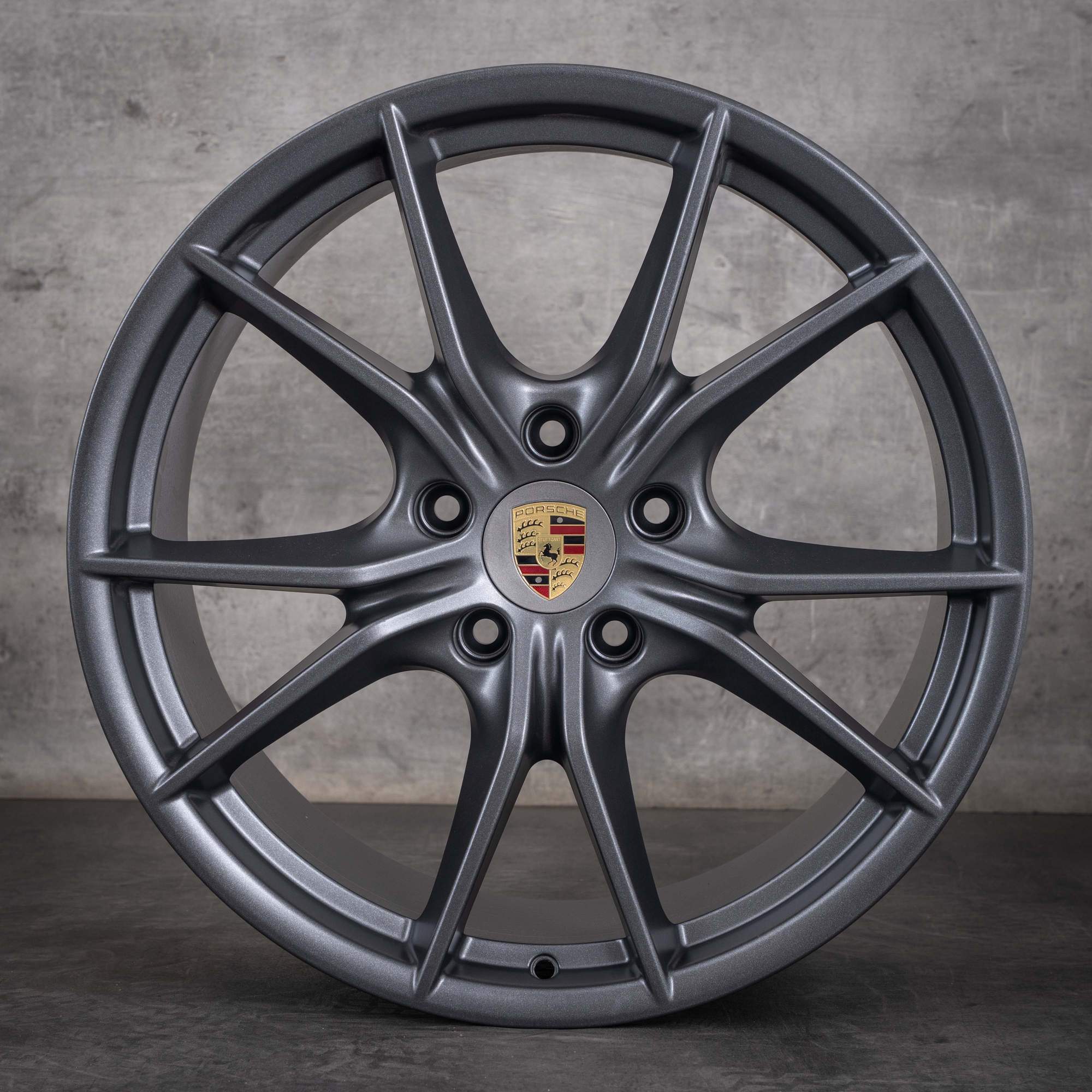 Jante oem Porsche 991 II 20 pouces 99136276000 gris Vésuve mat