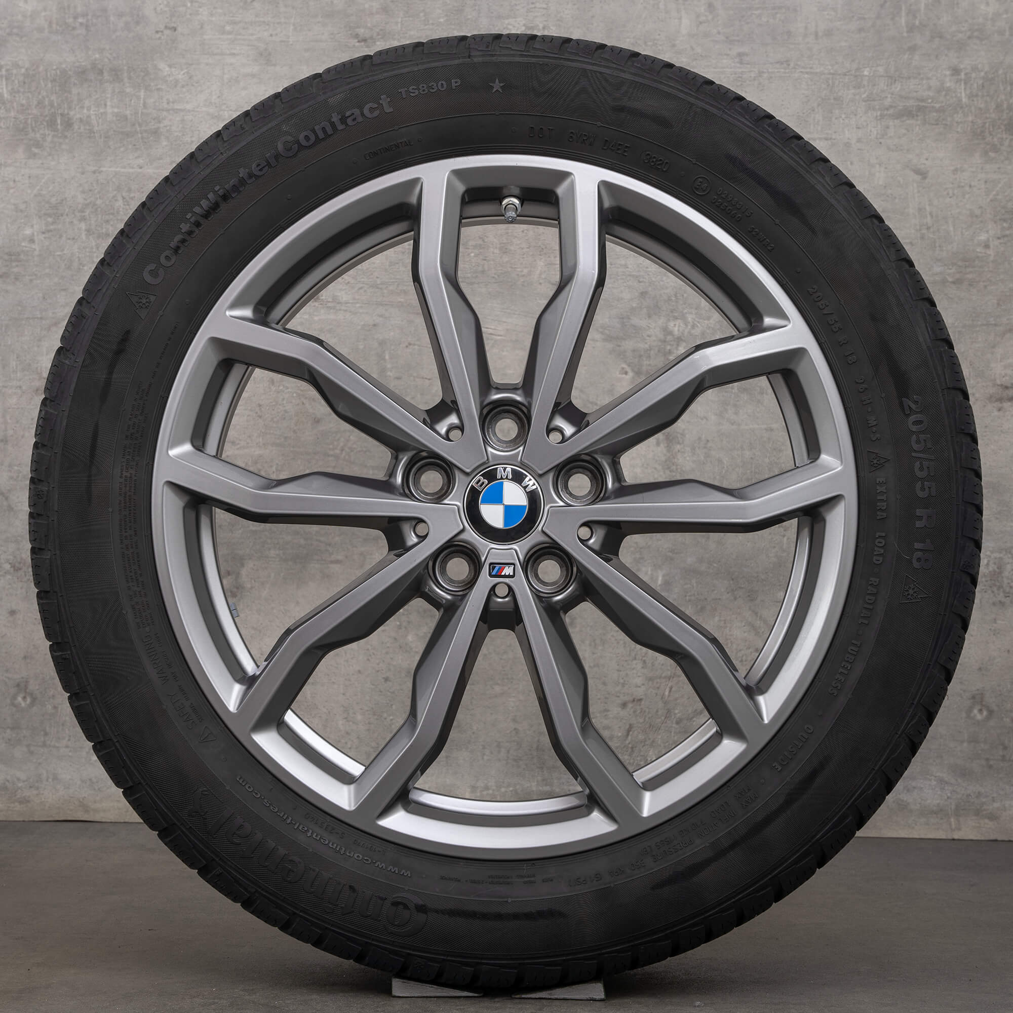 BMW X1 F48 X2 F39 kış jantları 18 inç jantlar lastikleri 6877550 Styling 771
