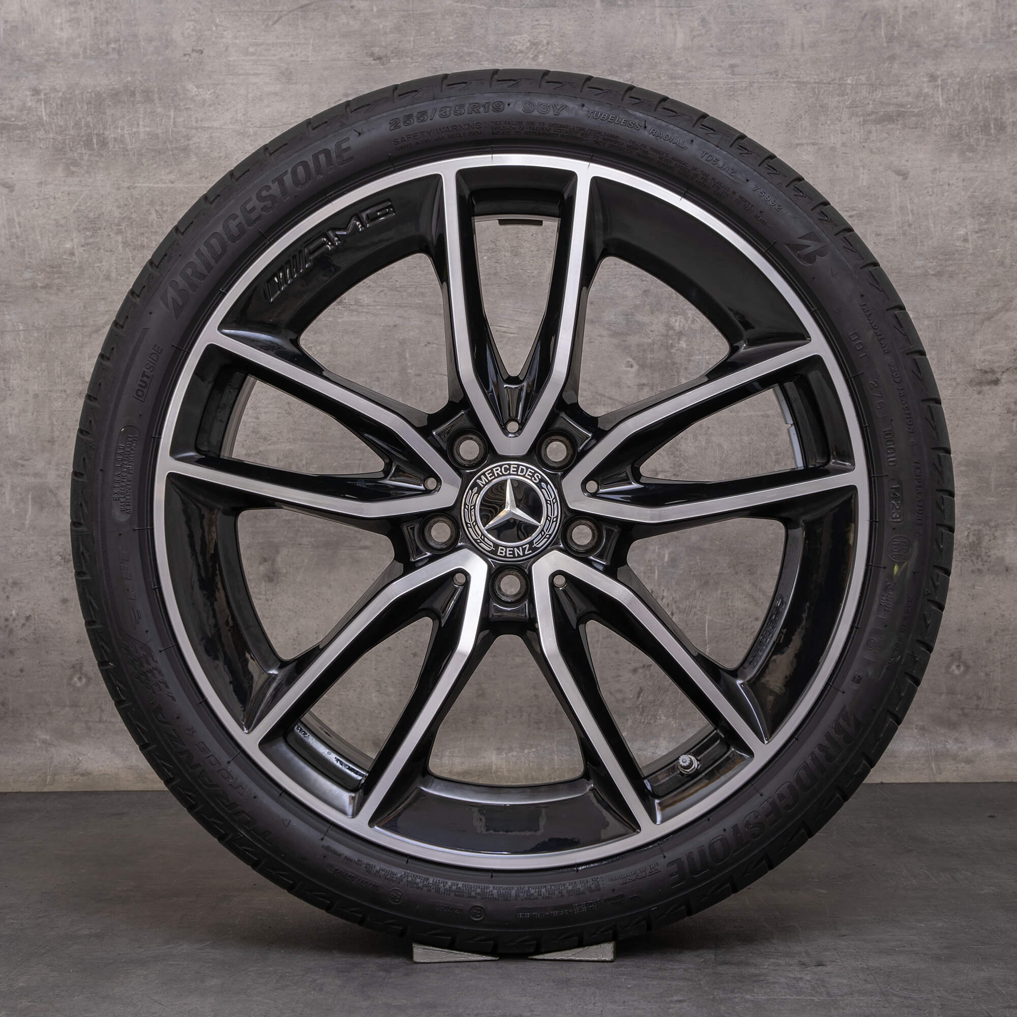 OEM Mercedes Benz C-Class C43 AMG rims 19 inch W205 S205 C205 A205