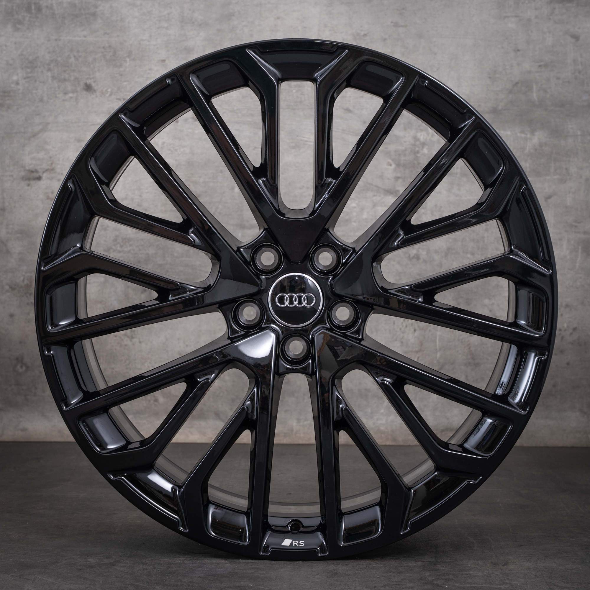 Original Audi Q5 SQ5 Felgen 21 Zoll FY GU Sportback 8MA601025L schwarz glanz