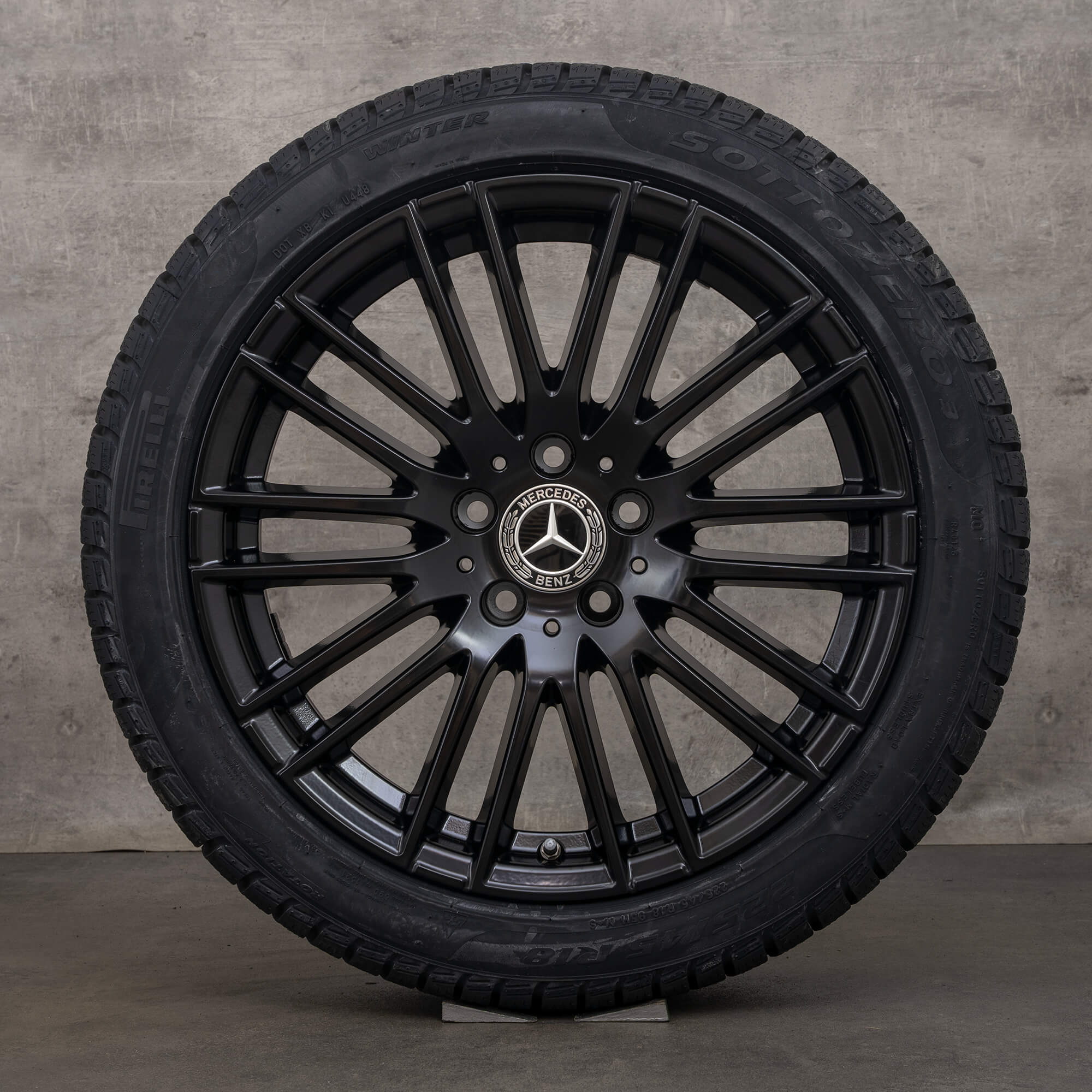 OEM Mercedes Benz C-Class winter tires 18 inch W206 S206 rims