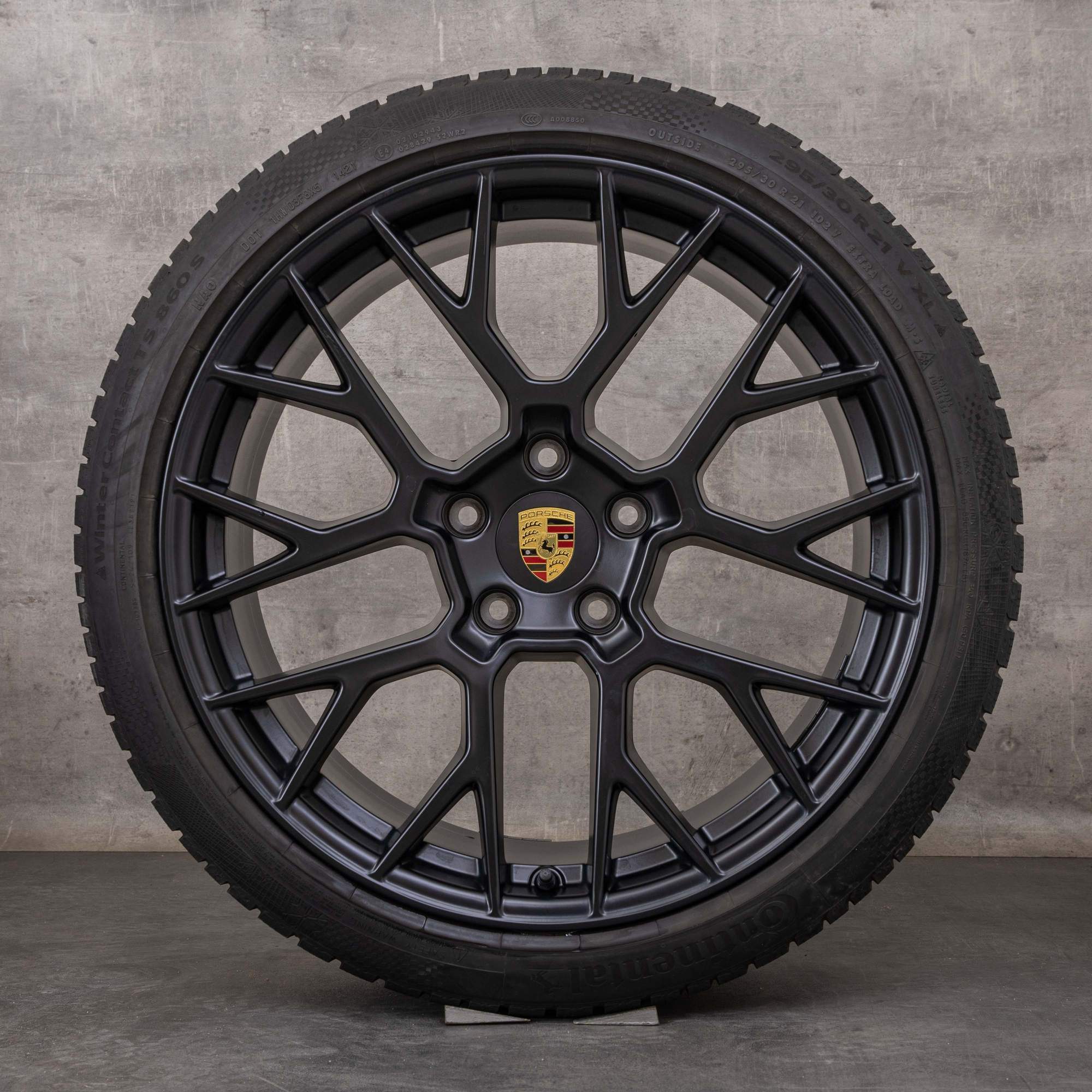 Original Porsche 992 I Winterräder 20 21 Zoll GTS Carrera & S C2 C4 Felgen 992601025BB 992601025G schwarz matt