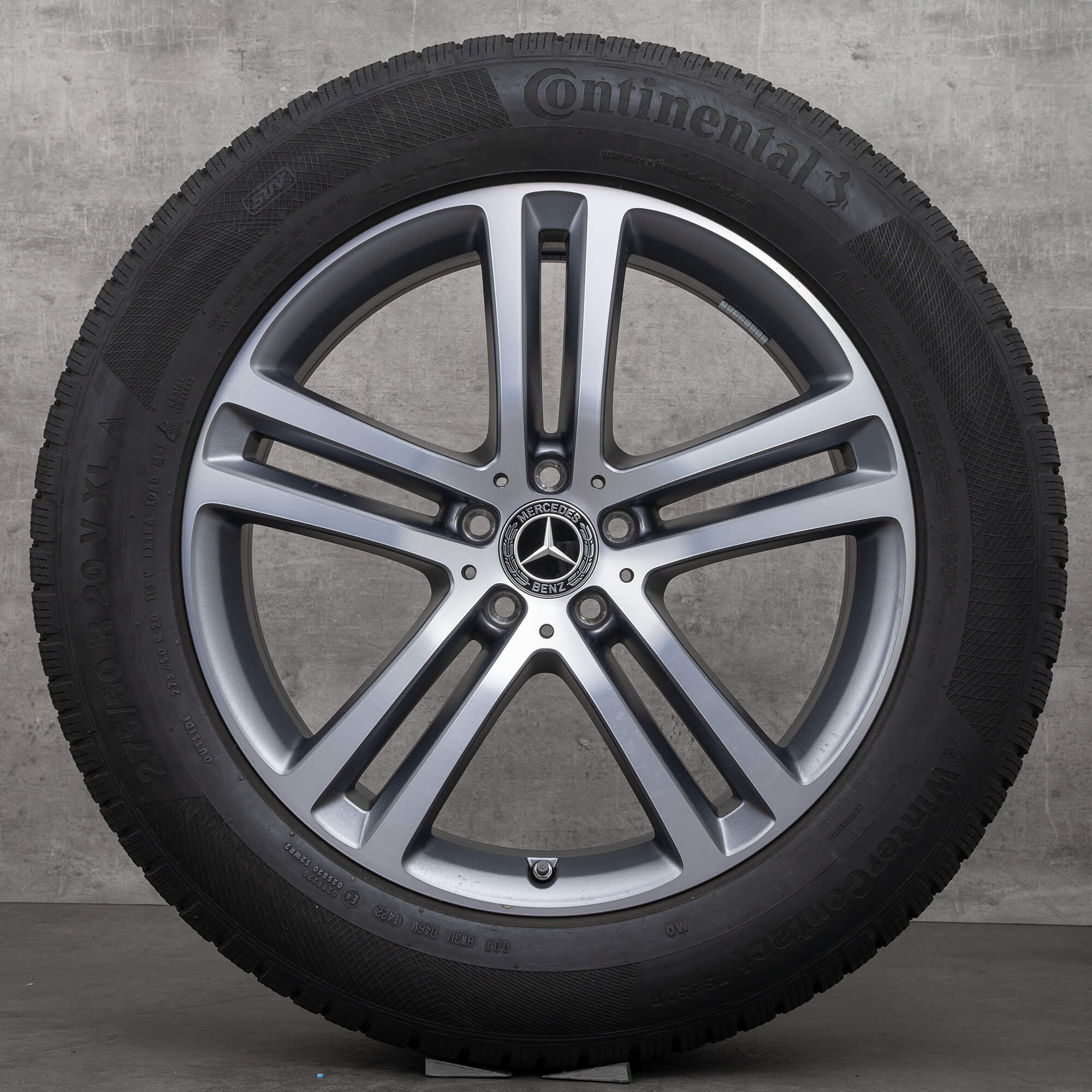 Mercedes Benz GLE SUV V167 winter wheels 21 inch rims tires 7.5 mm