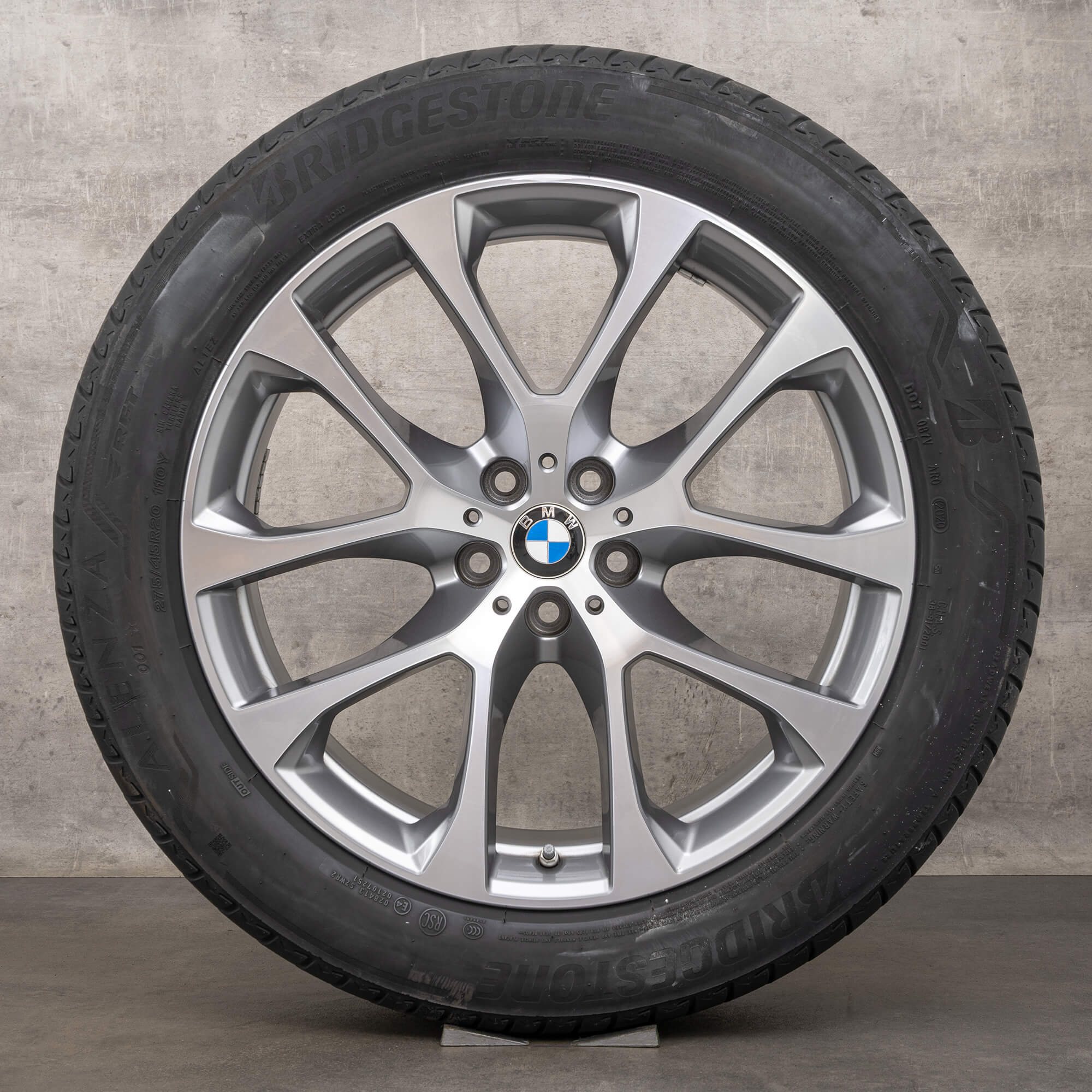 BMW X5 G05 X6 G06 summer tires wheels 20 inch rims 738 6883757 6883758
