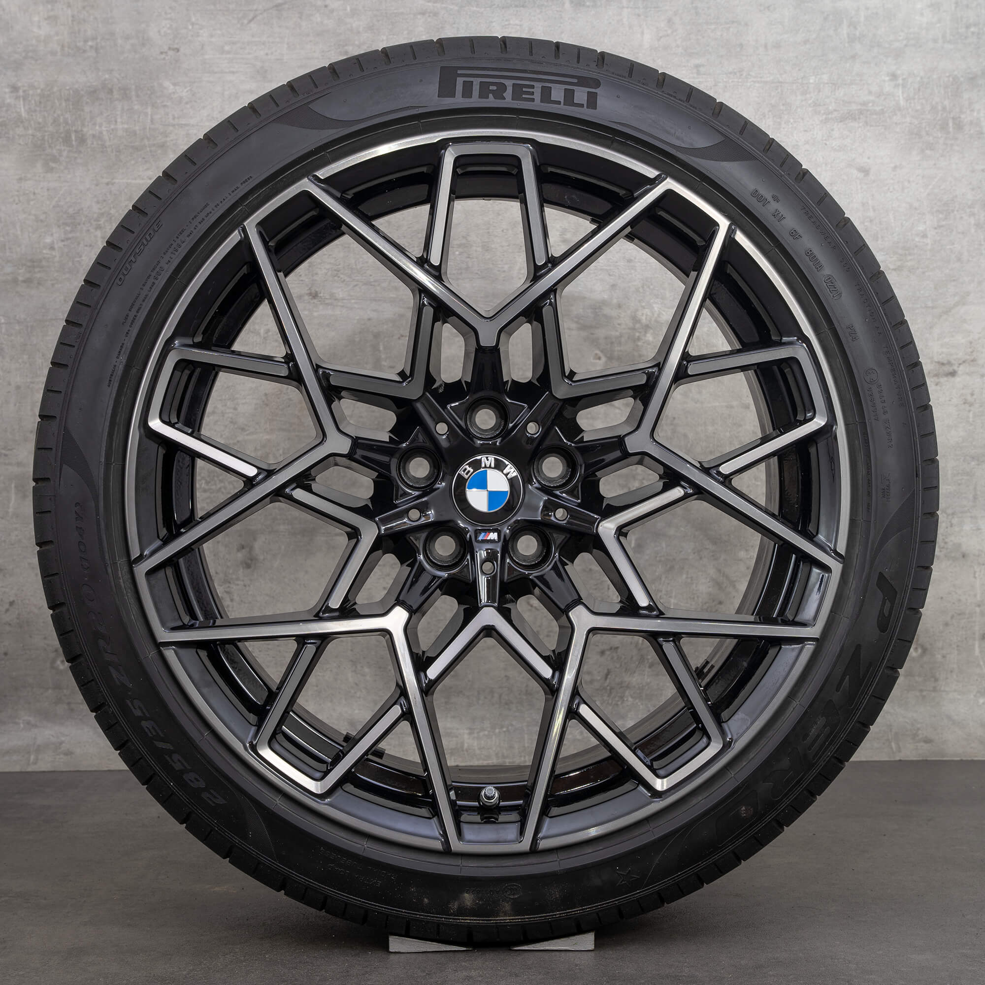 BMW 20 tommer M8 fælge F91 F92 F93 M813 alu sommerhjul sommerdæk